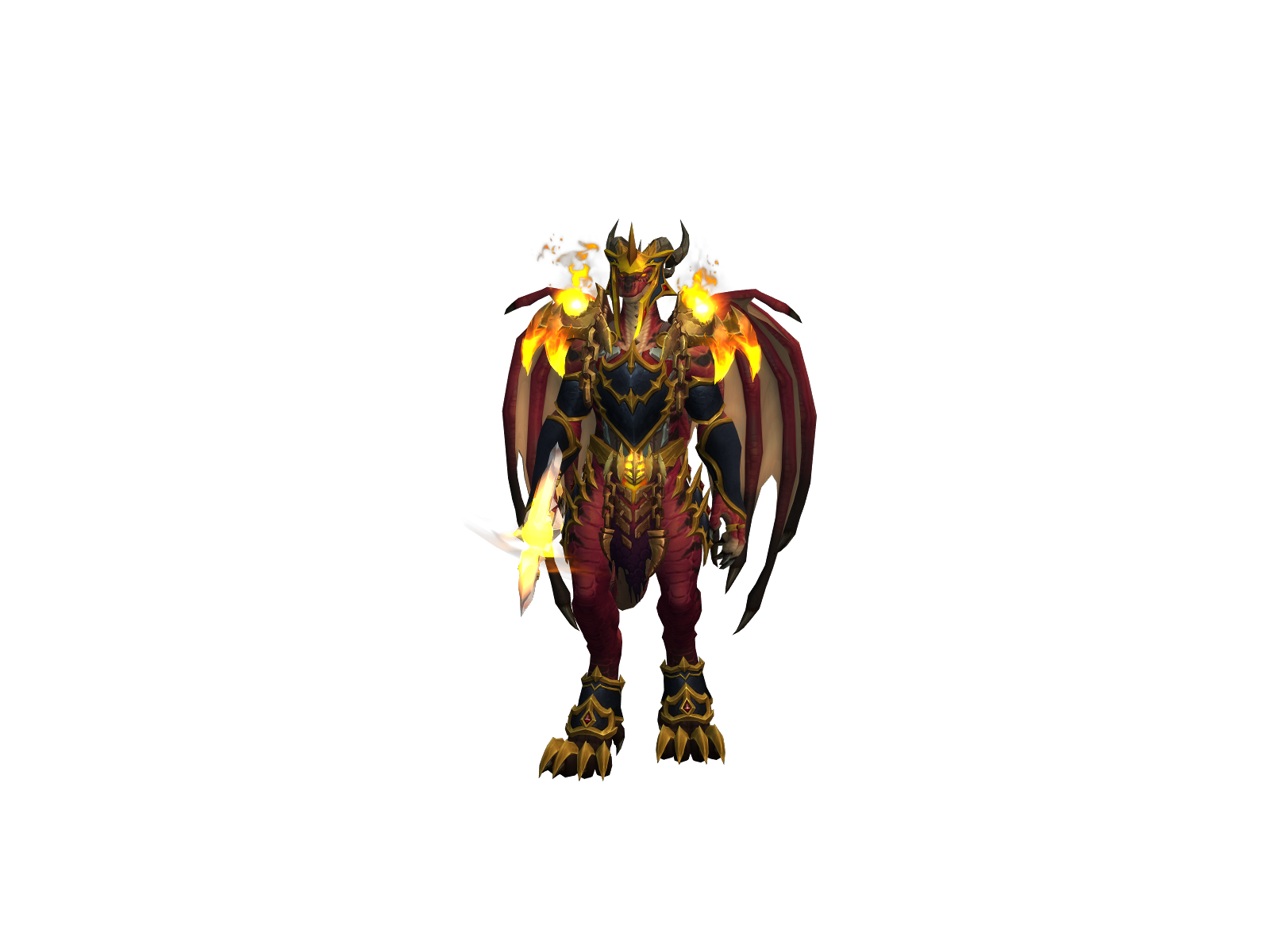 Abyssdrake 3D character render