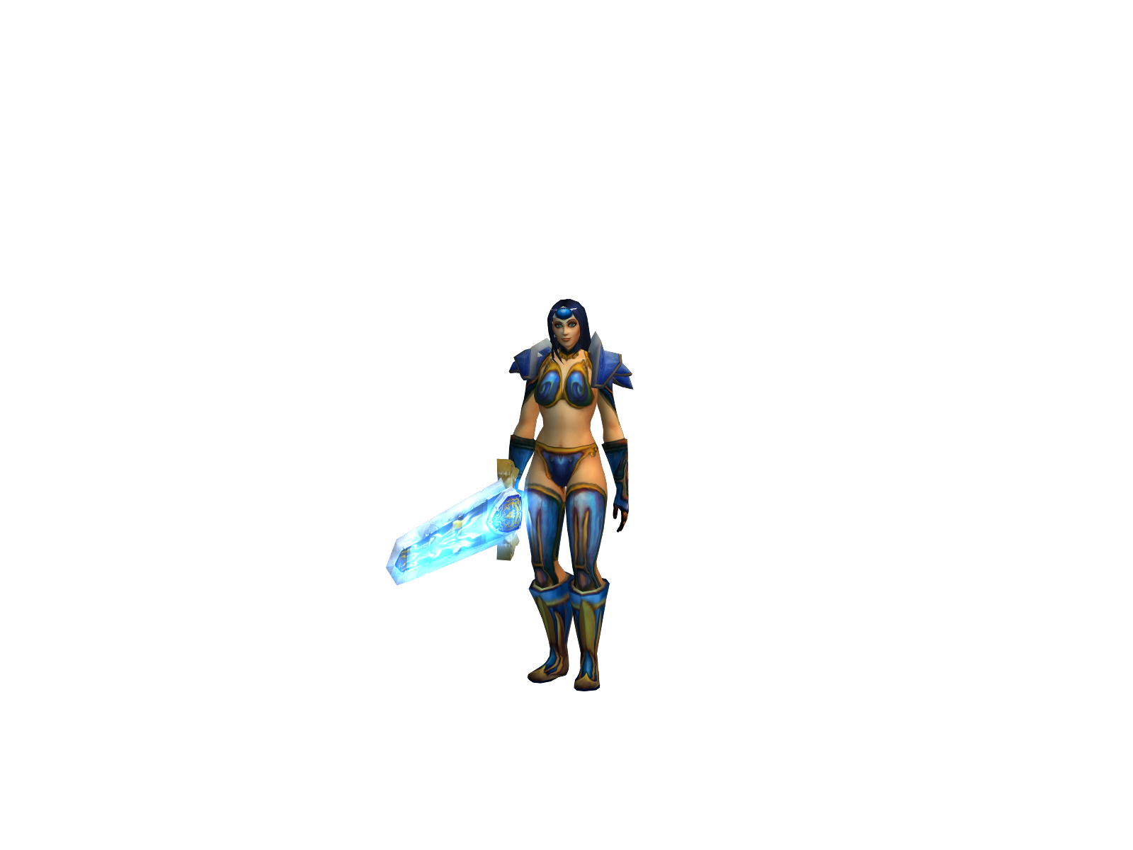 Gaex 3D character render