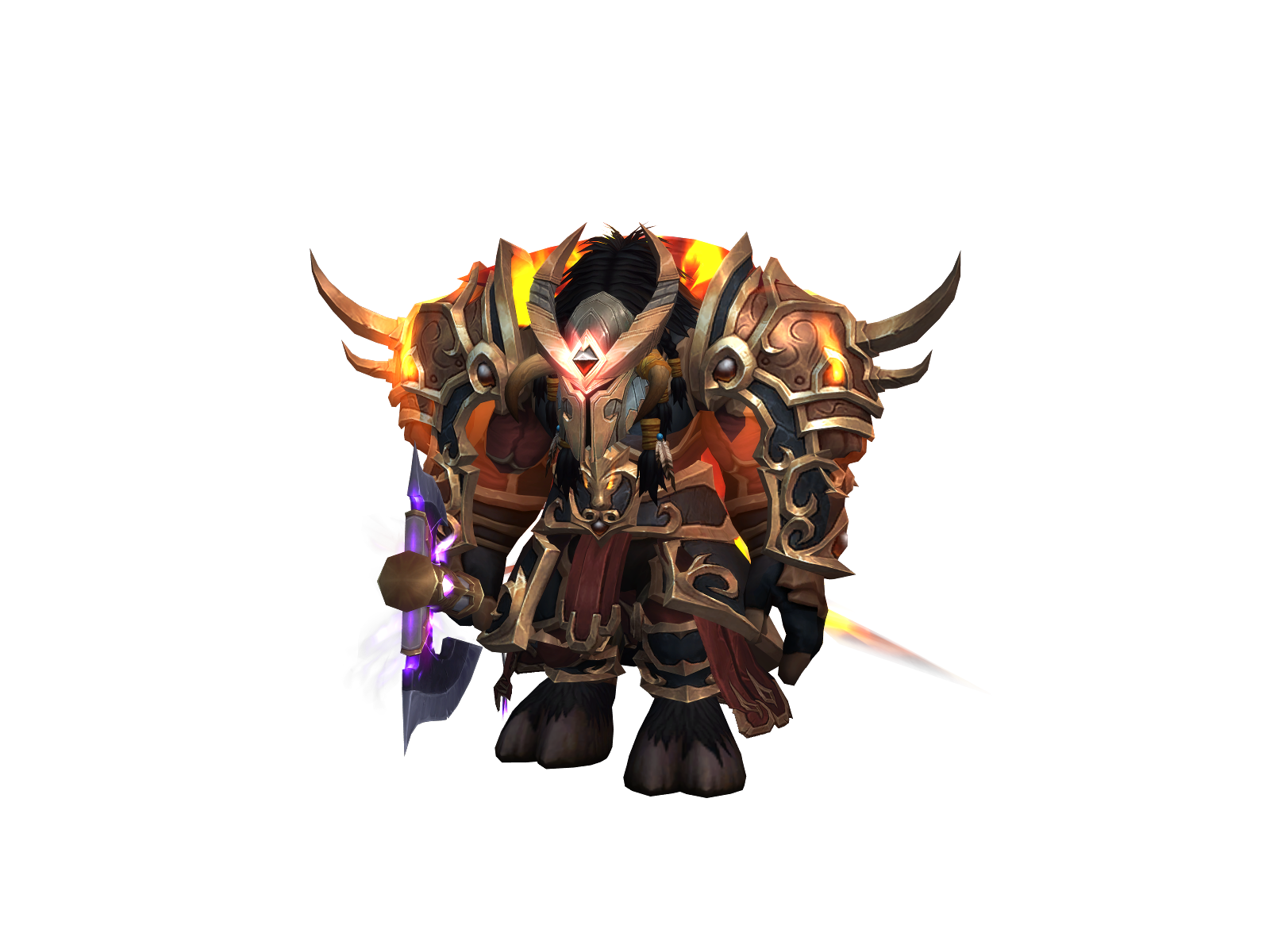 Dhurm 3D character render