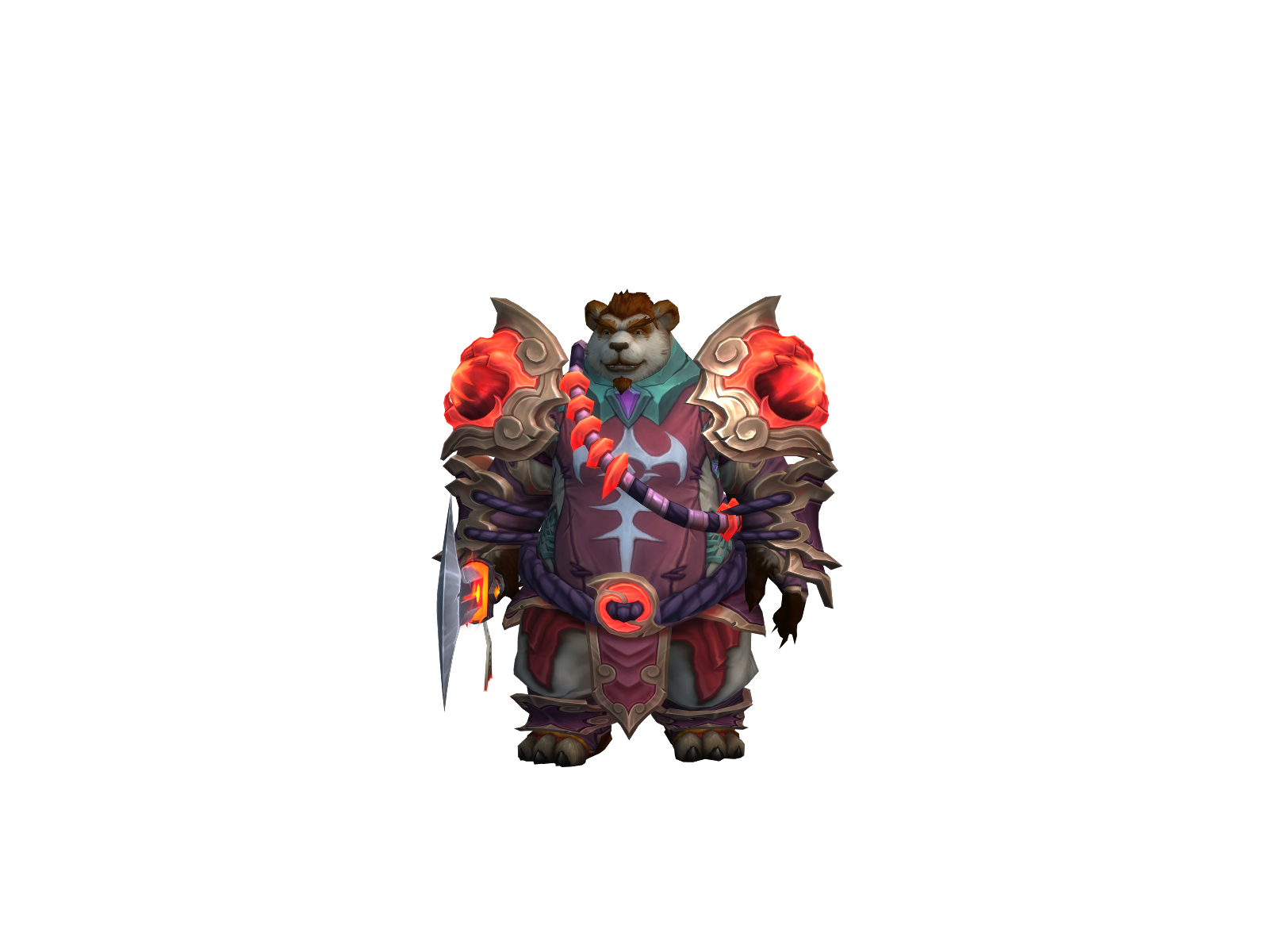 Mww 3D character render