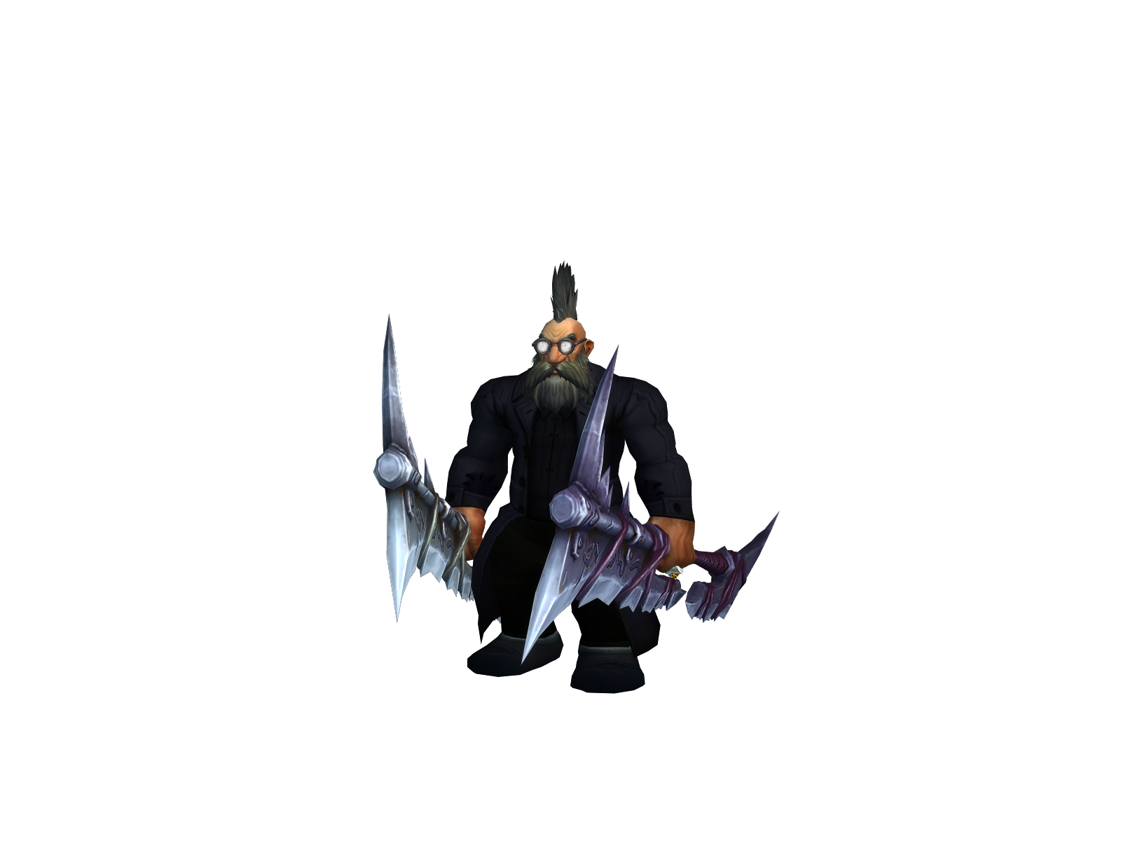 Abashiba 3D character render