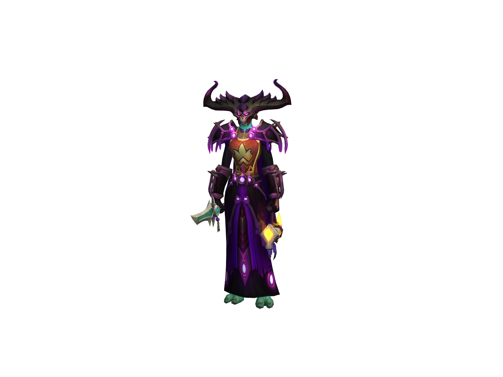 Taelesh 3D character render