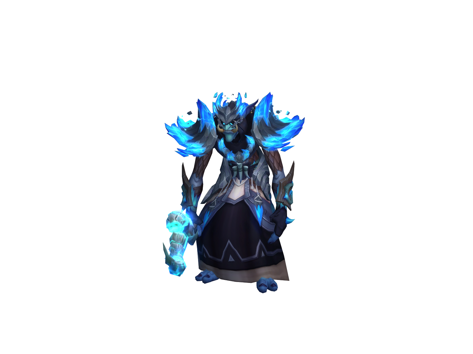 Rastafanian 3D character render