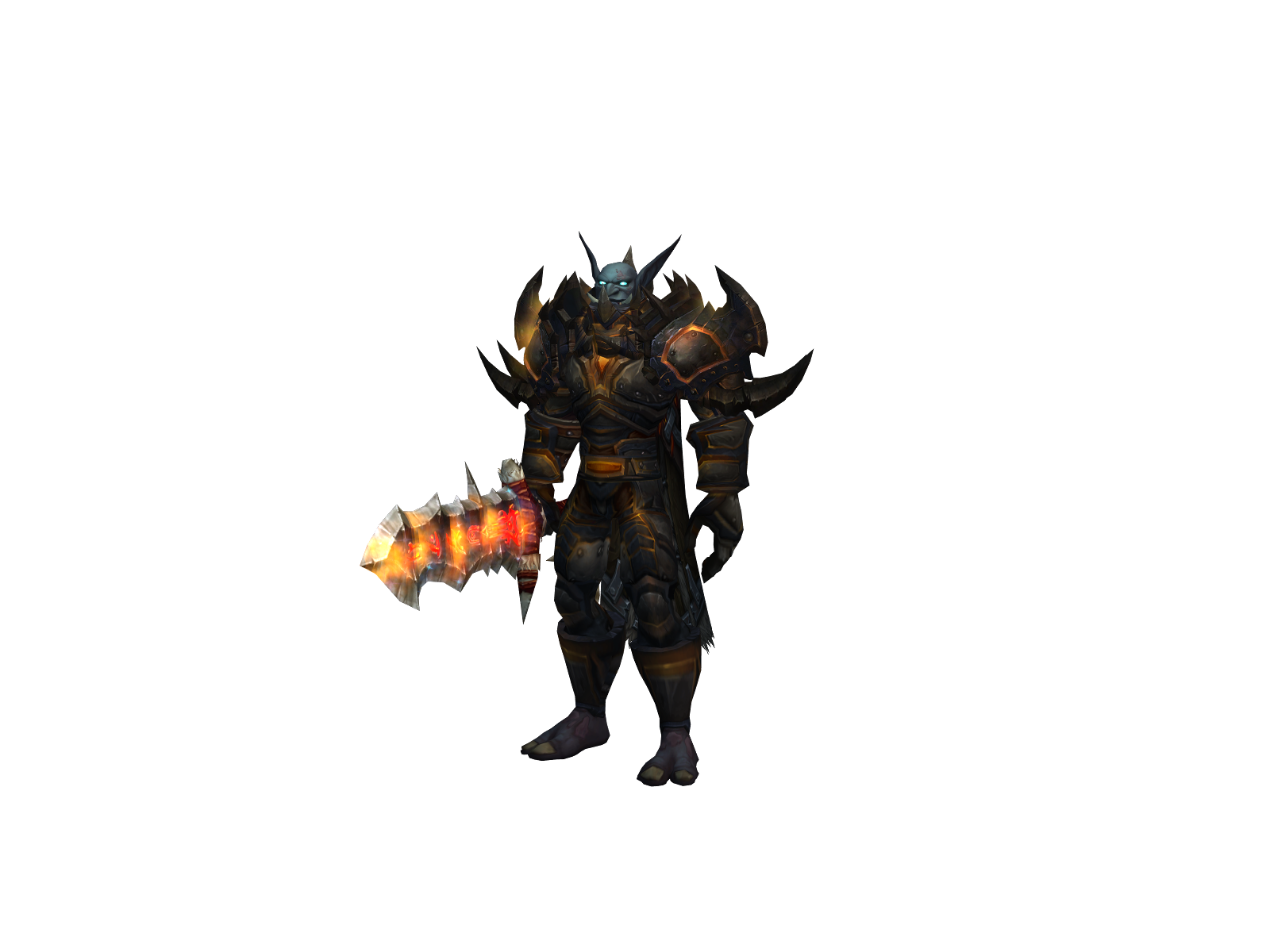 Xîphos 3D character render