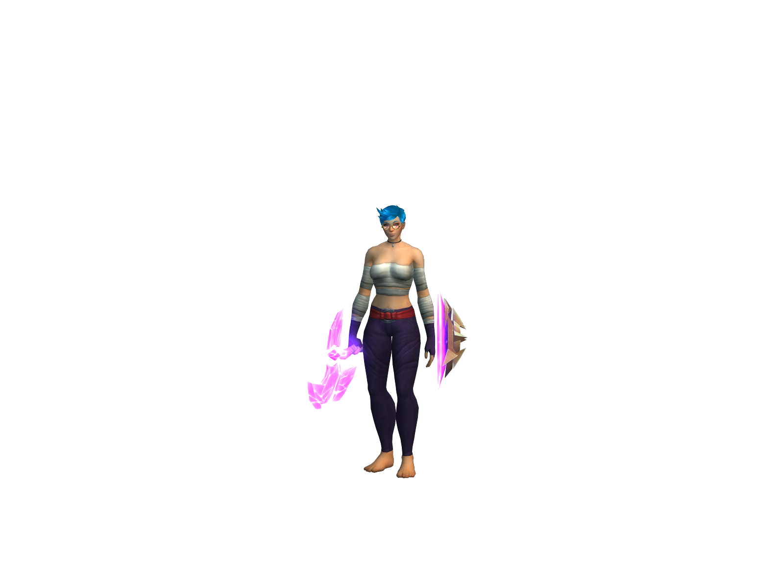 Tintam 3D character render