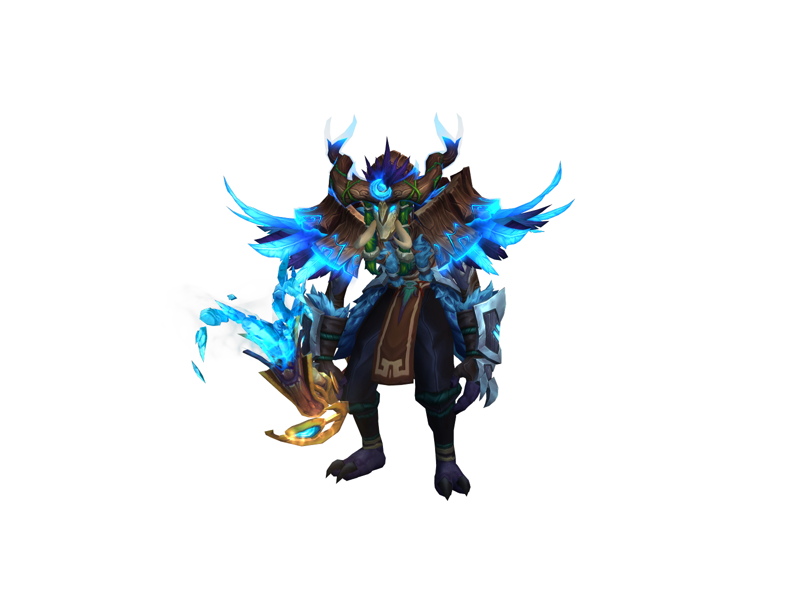 Azheck 3D character render