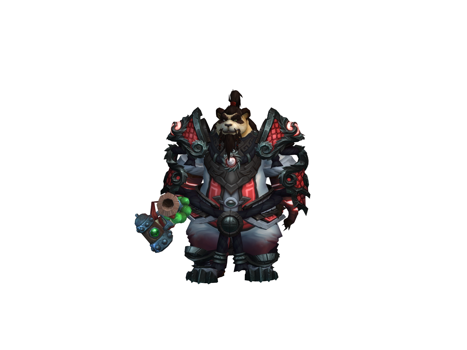 Lleed 3D character render