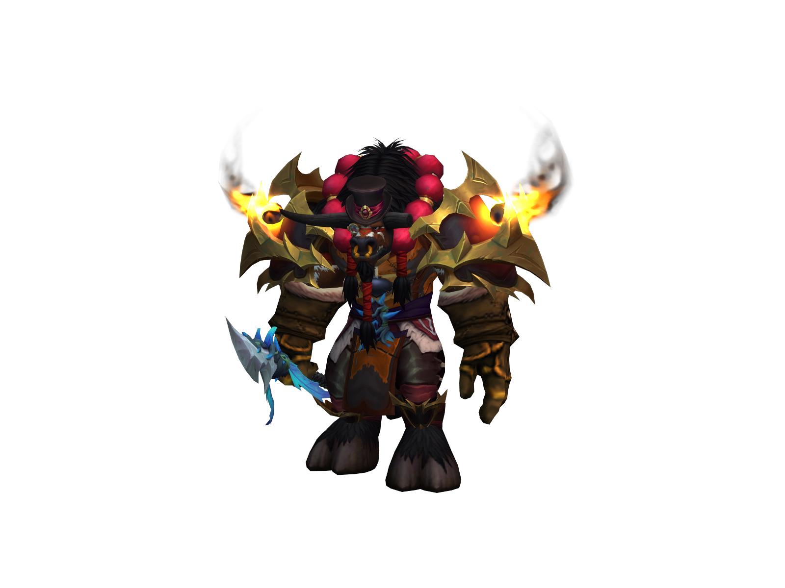 Geryko 3D character render