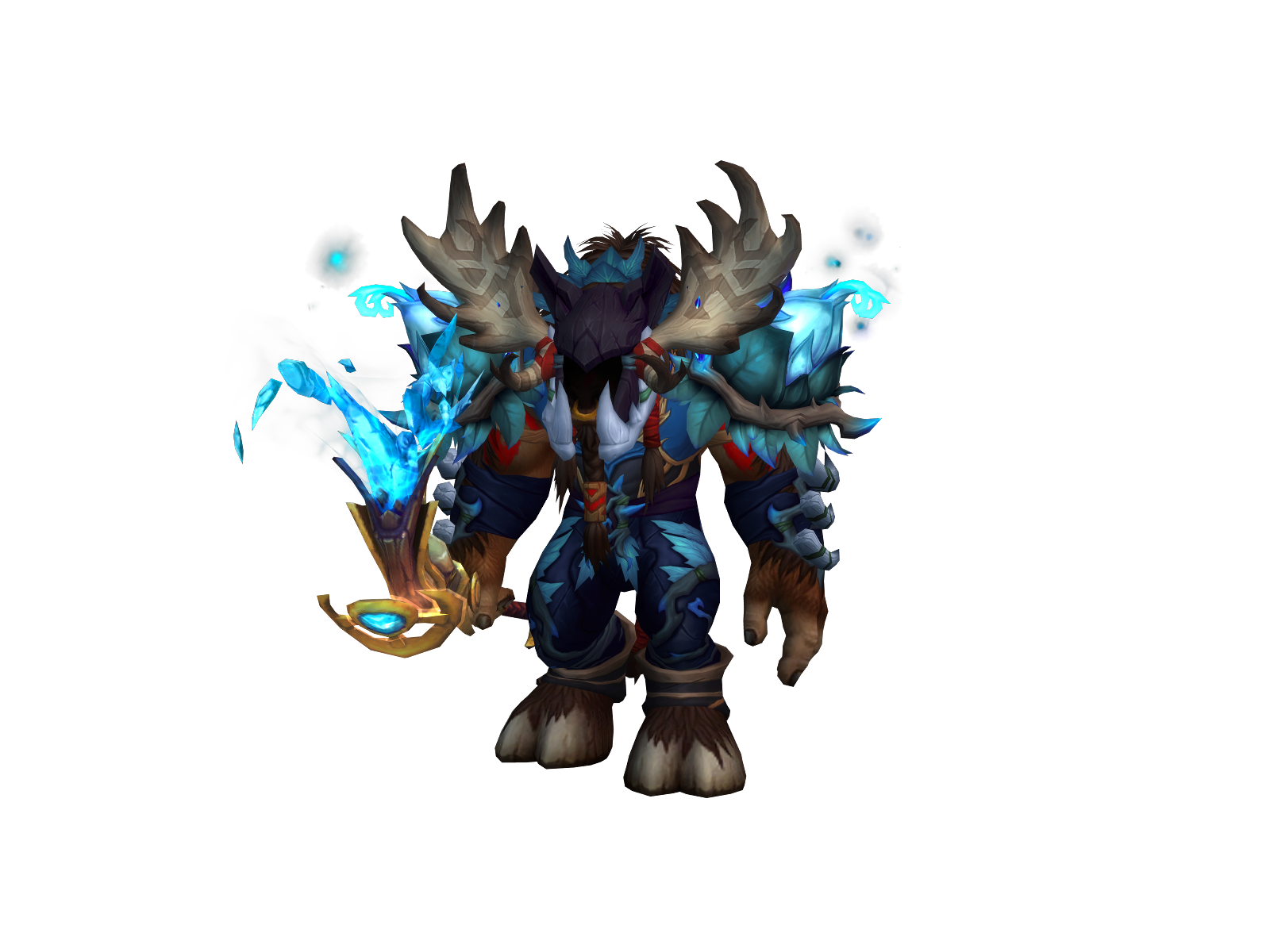 Tauranico 3D character render