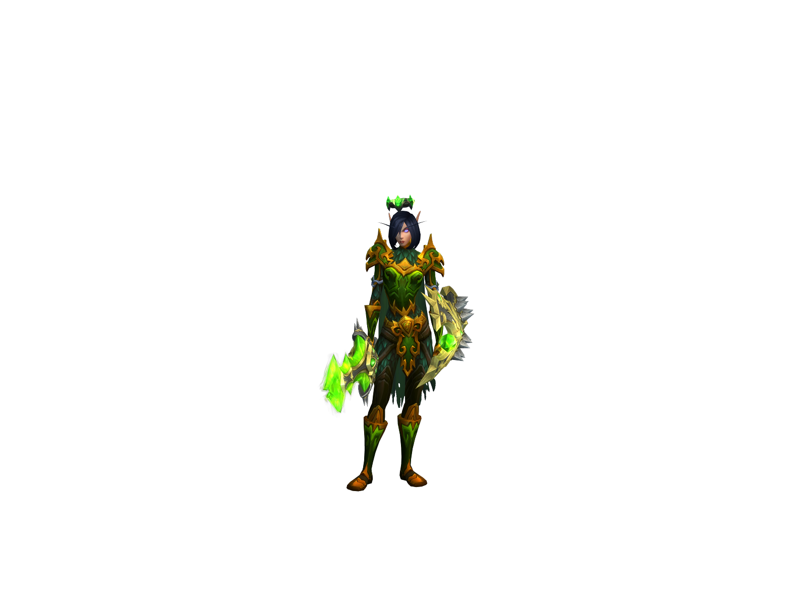 Lolipaladin 3D character render
