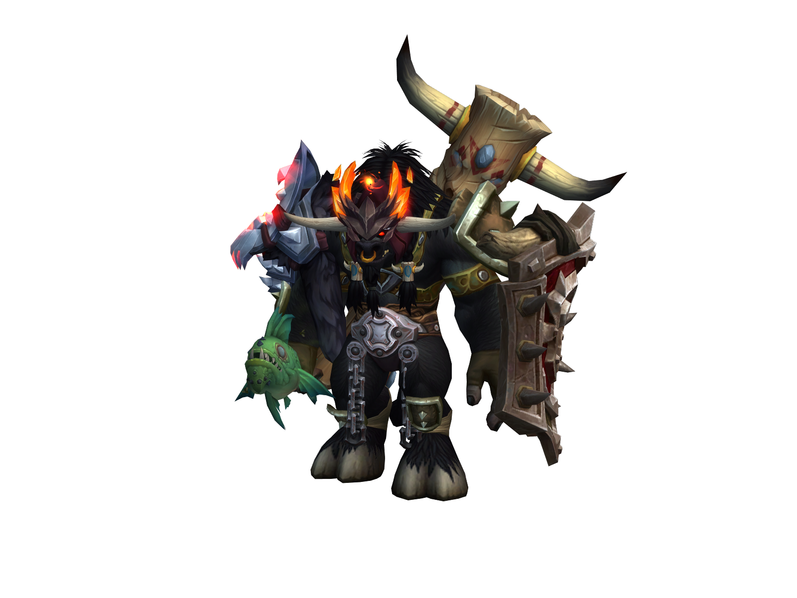 Creighton 3D character render