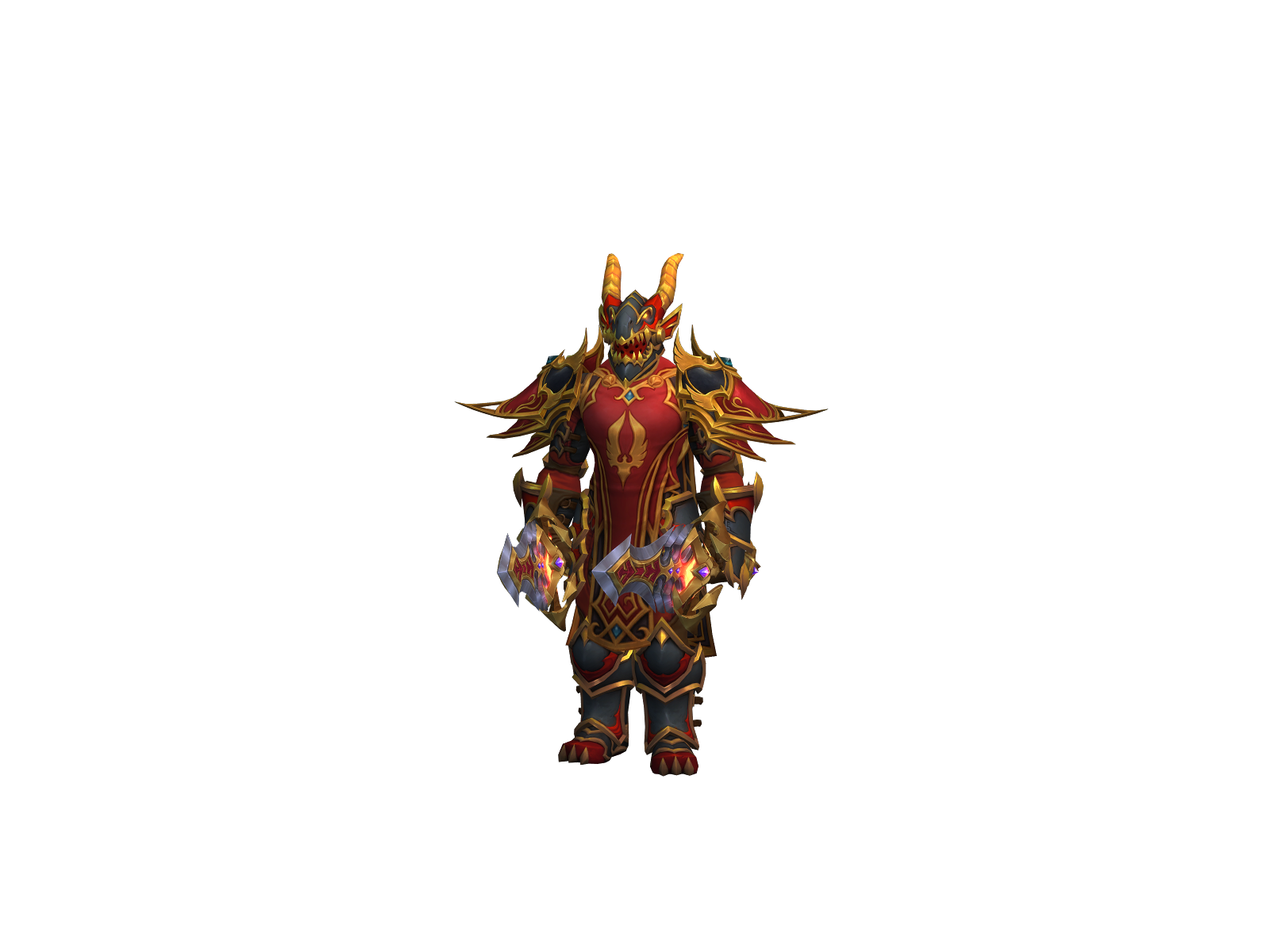 Fluflamming 3D character render