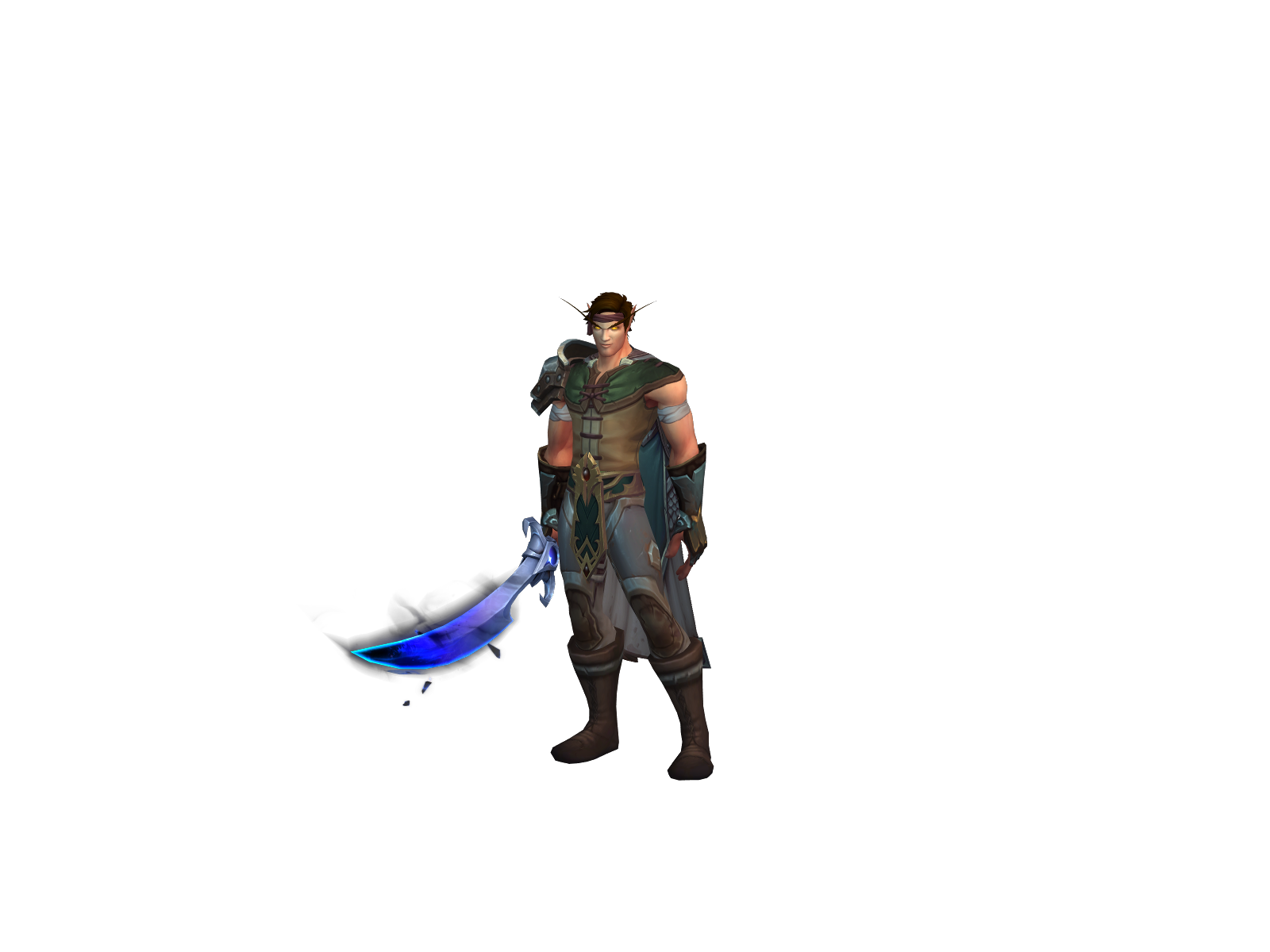 Concho 3D character render