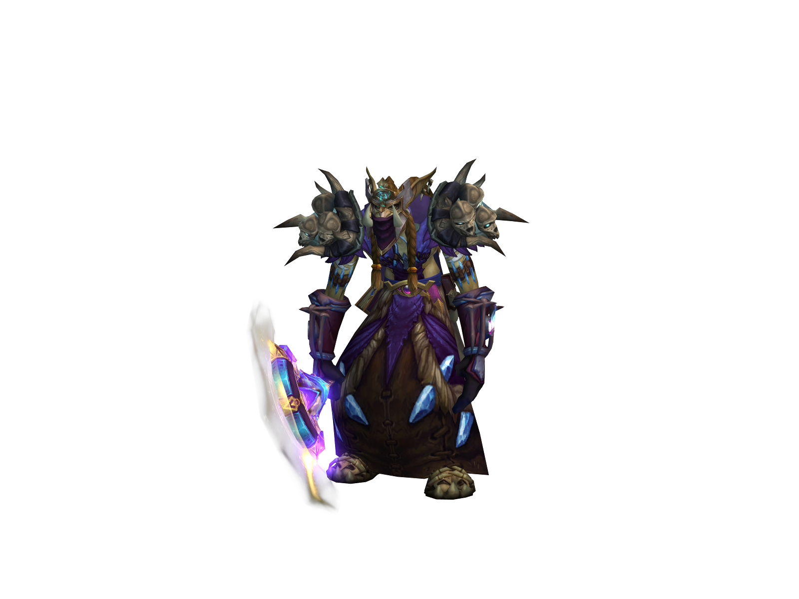 Raljin 3D character render