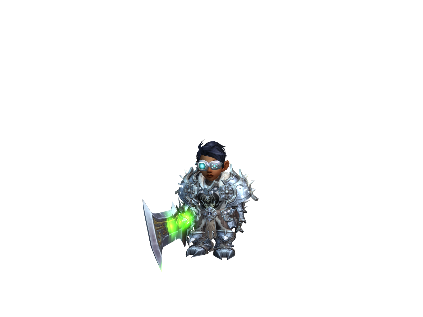 Kovælter 3D character render