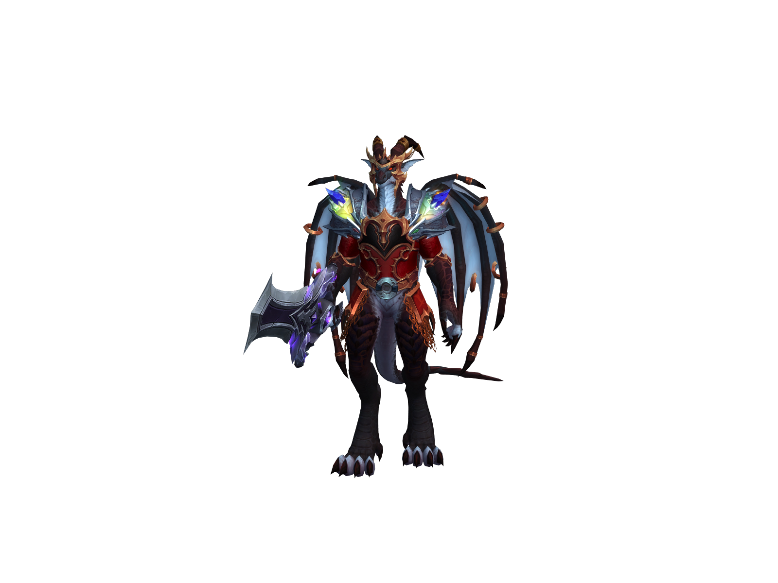 Pház 3D character render