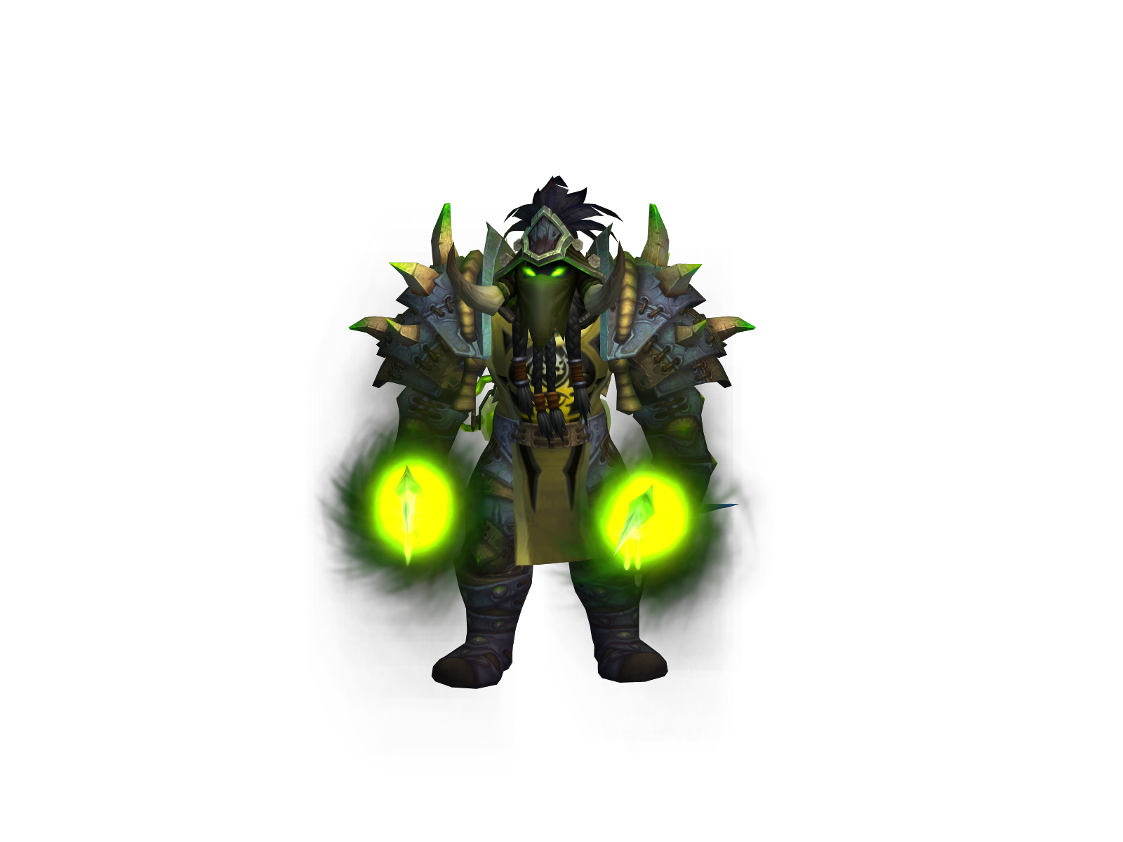 Ué 3D character render
