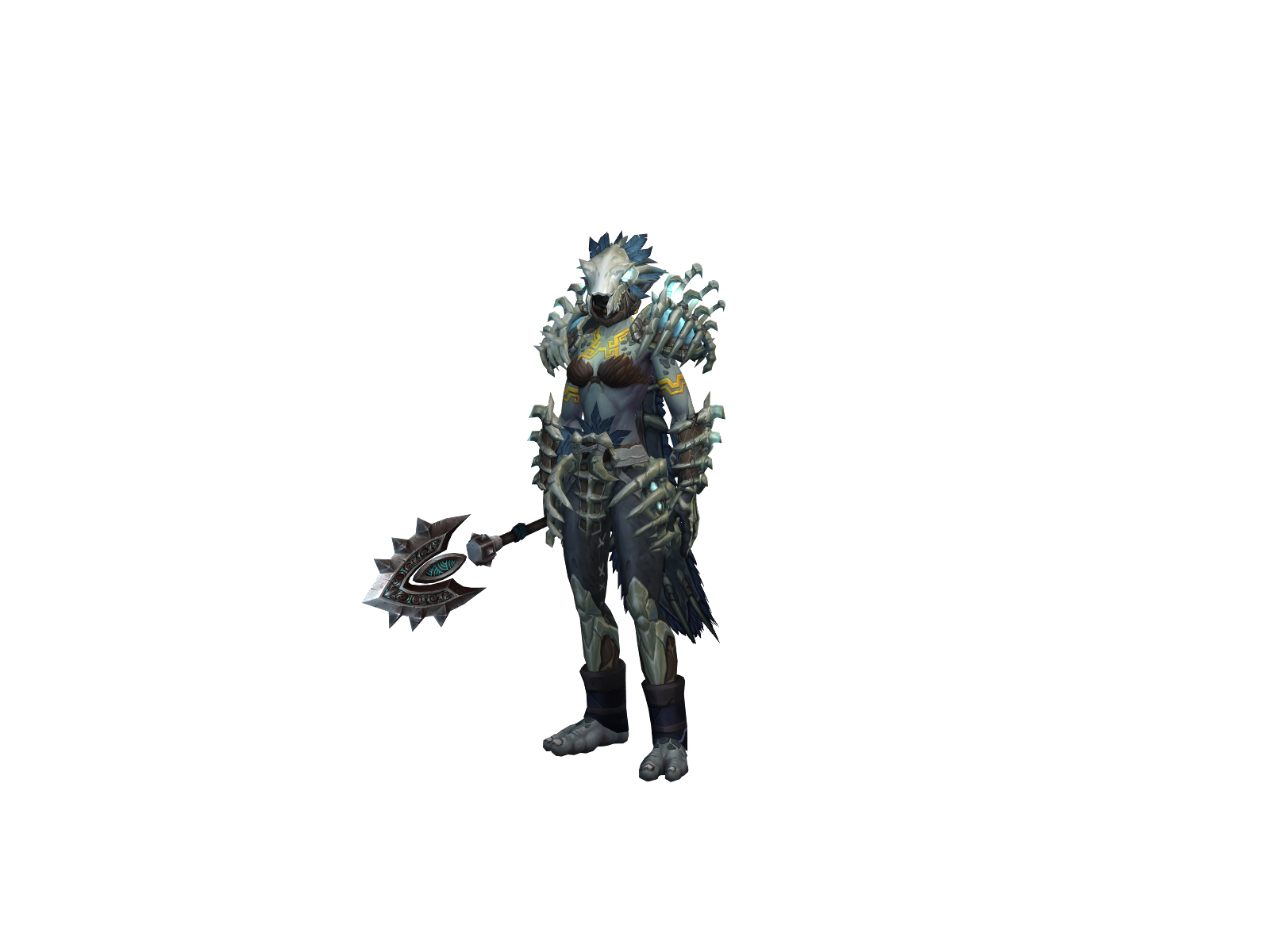 Shybaboon 3D character render