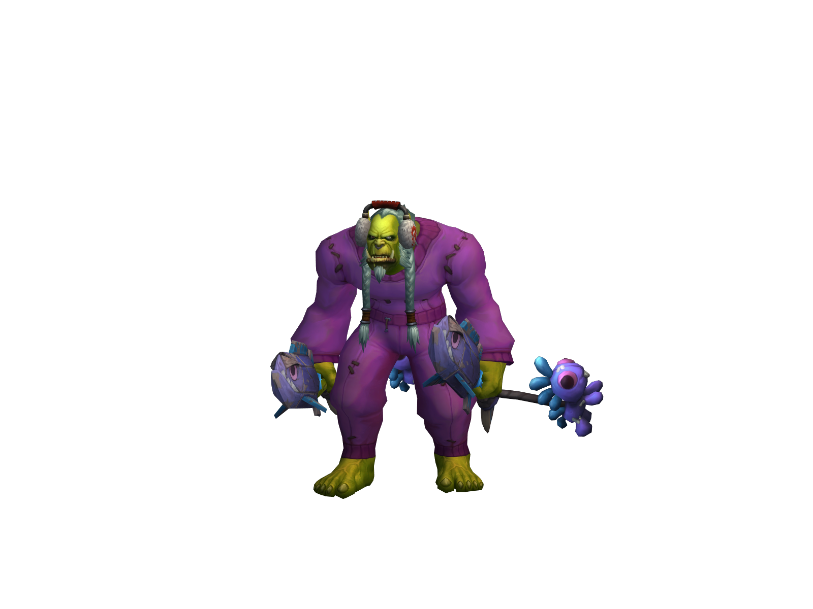 Zopium 3D character render