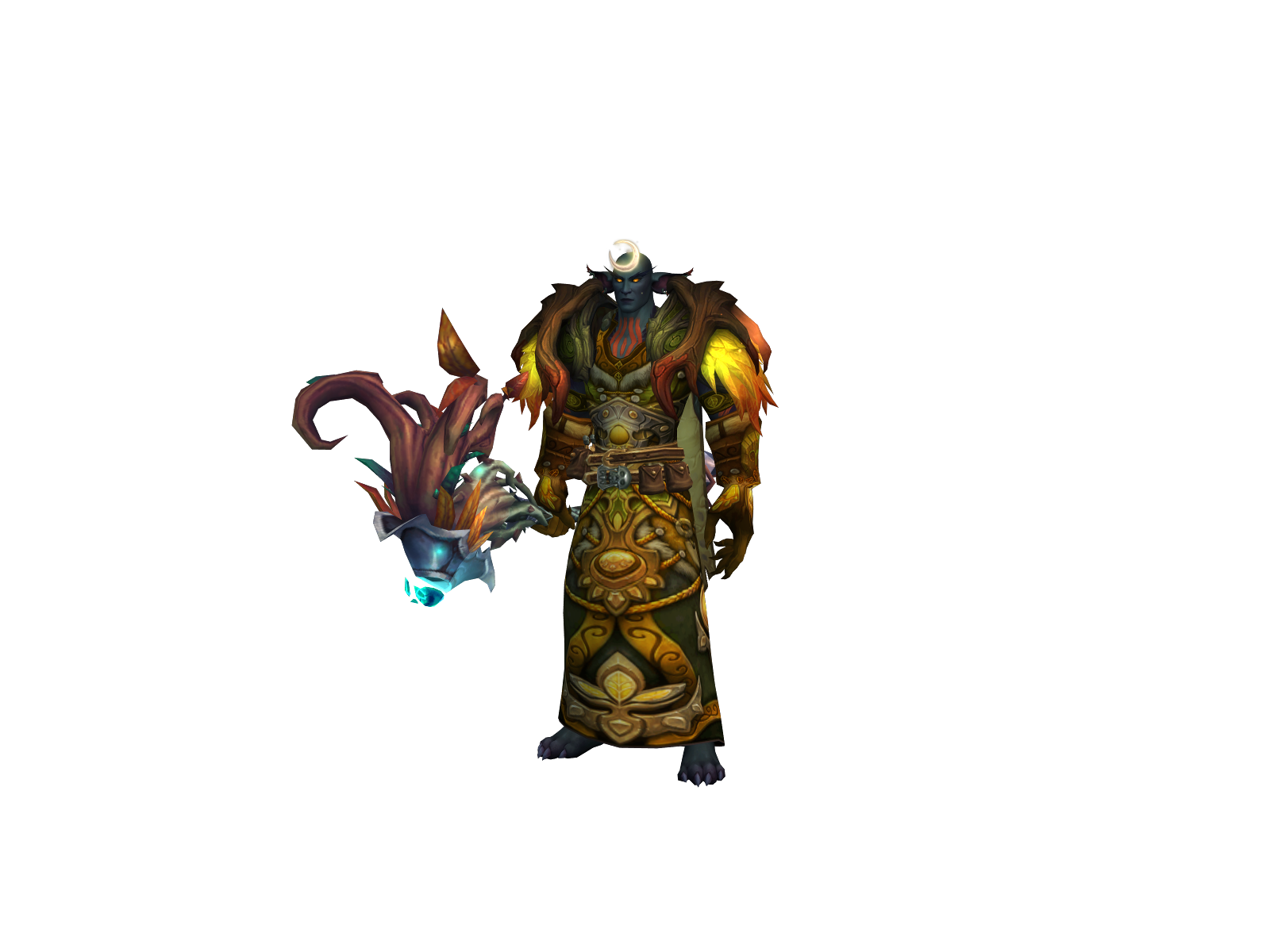 Ködec 3D character render