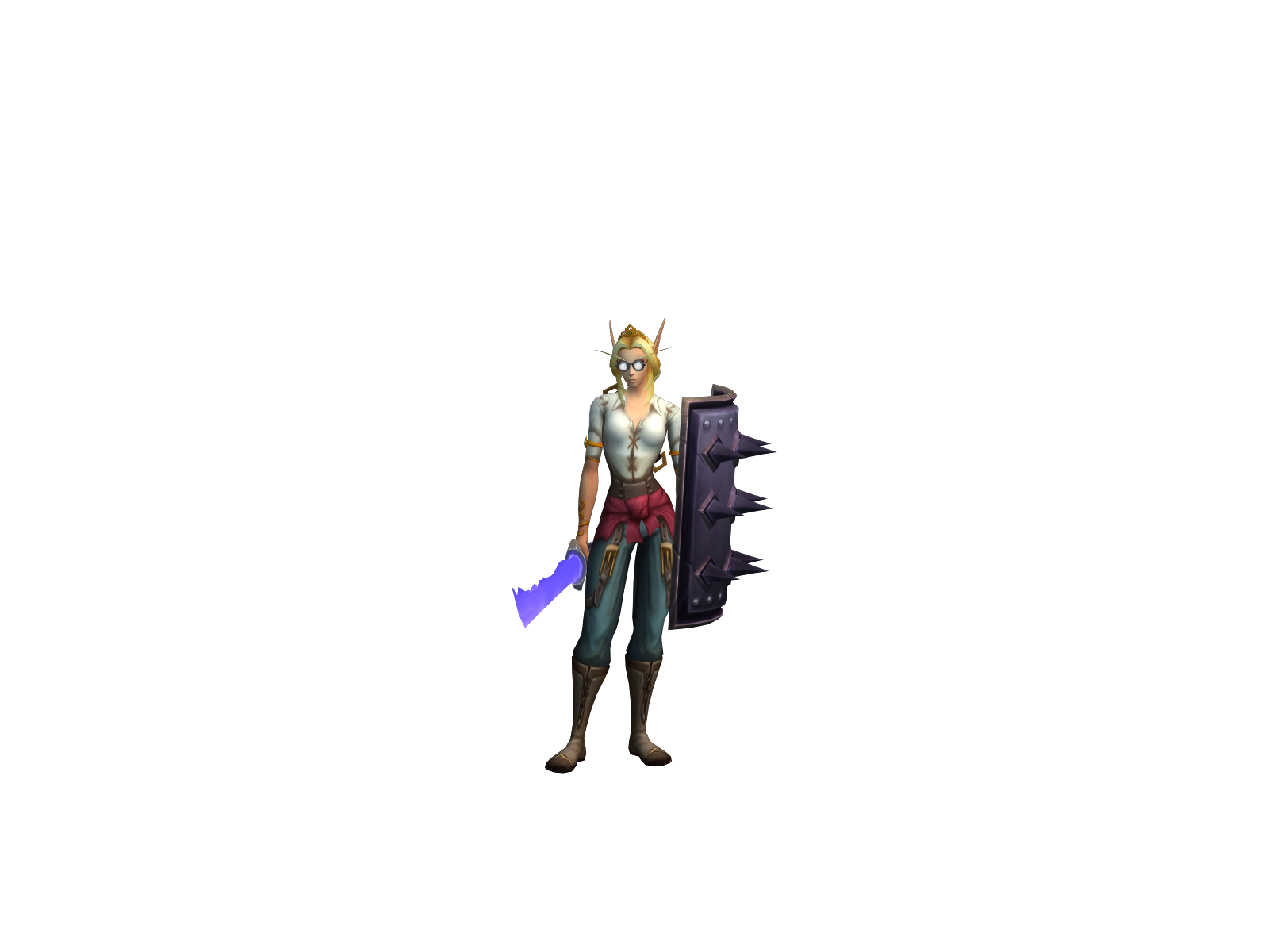 Xelqt 3D character render