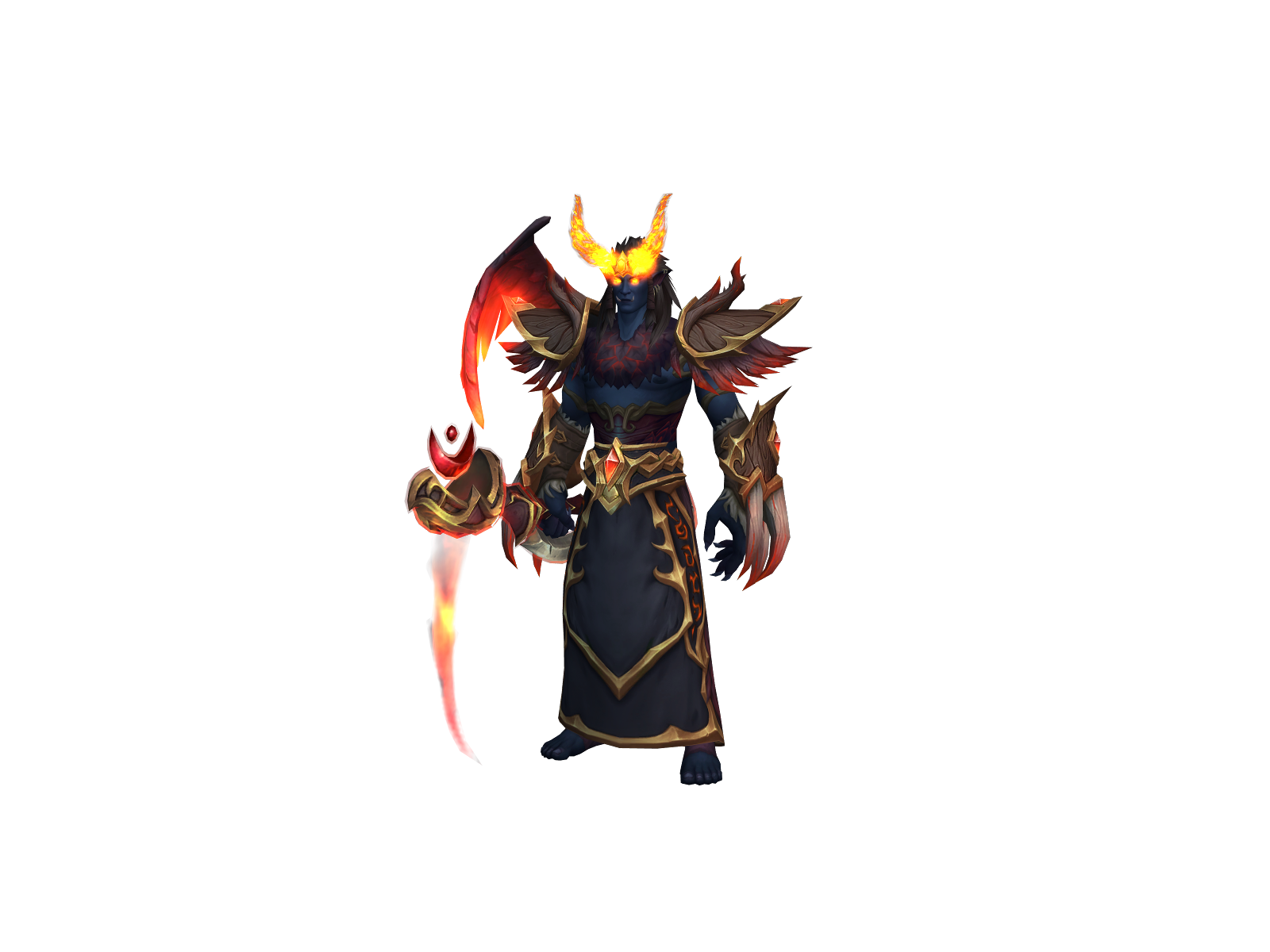 Thalfuron 3D character render
