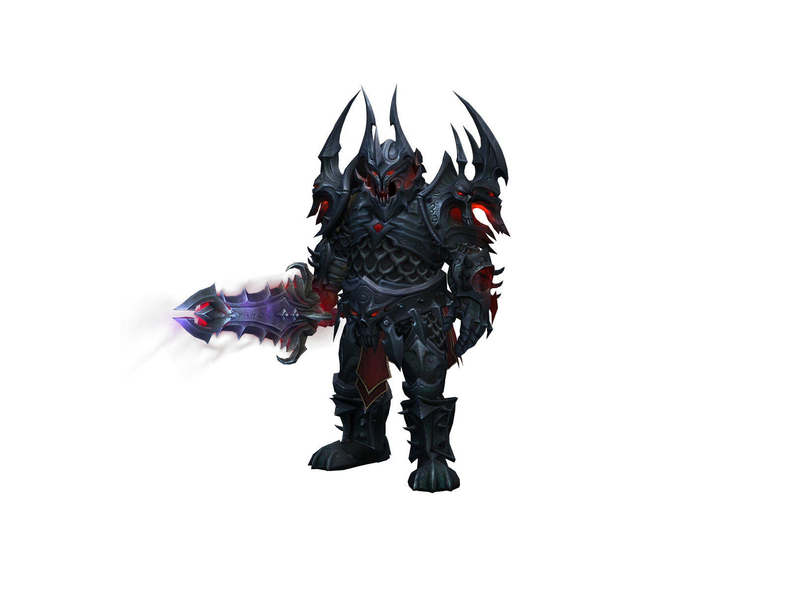 Wraithsan 3D character render