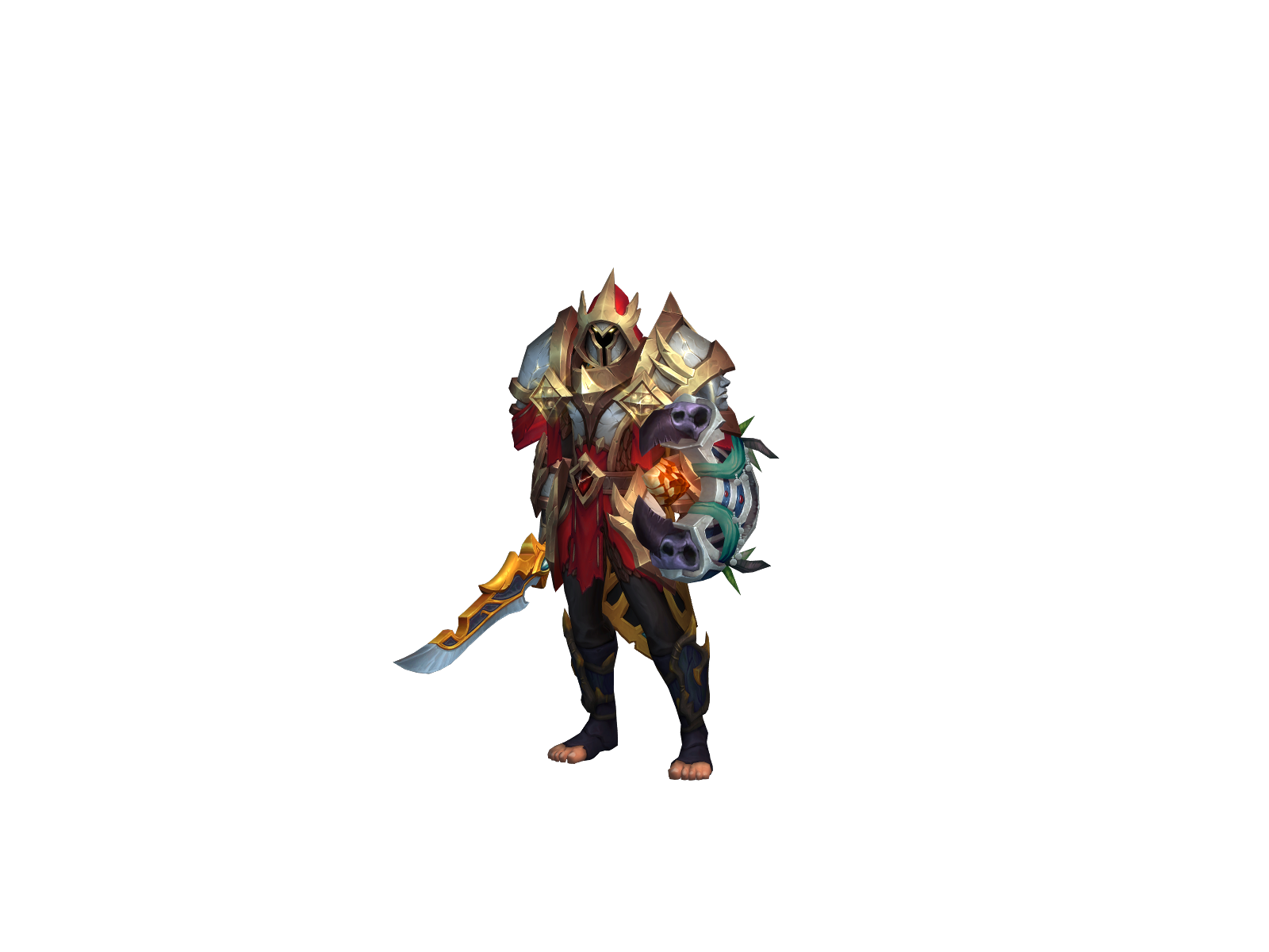 Sefalen 3D character render