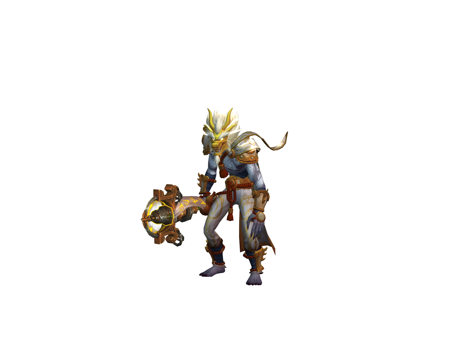 Loush 3D character render