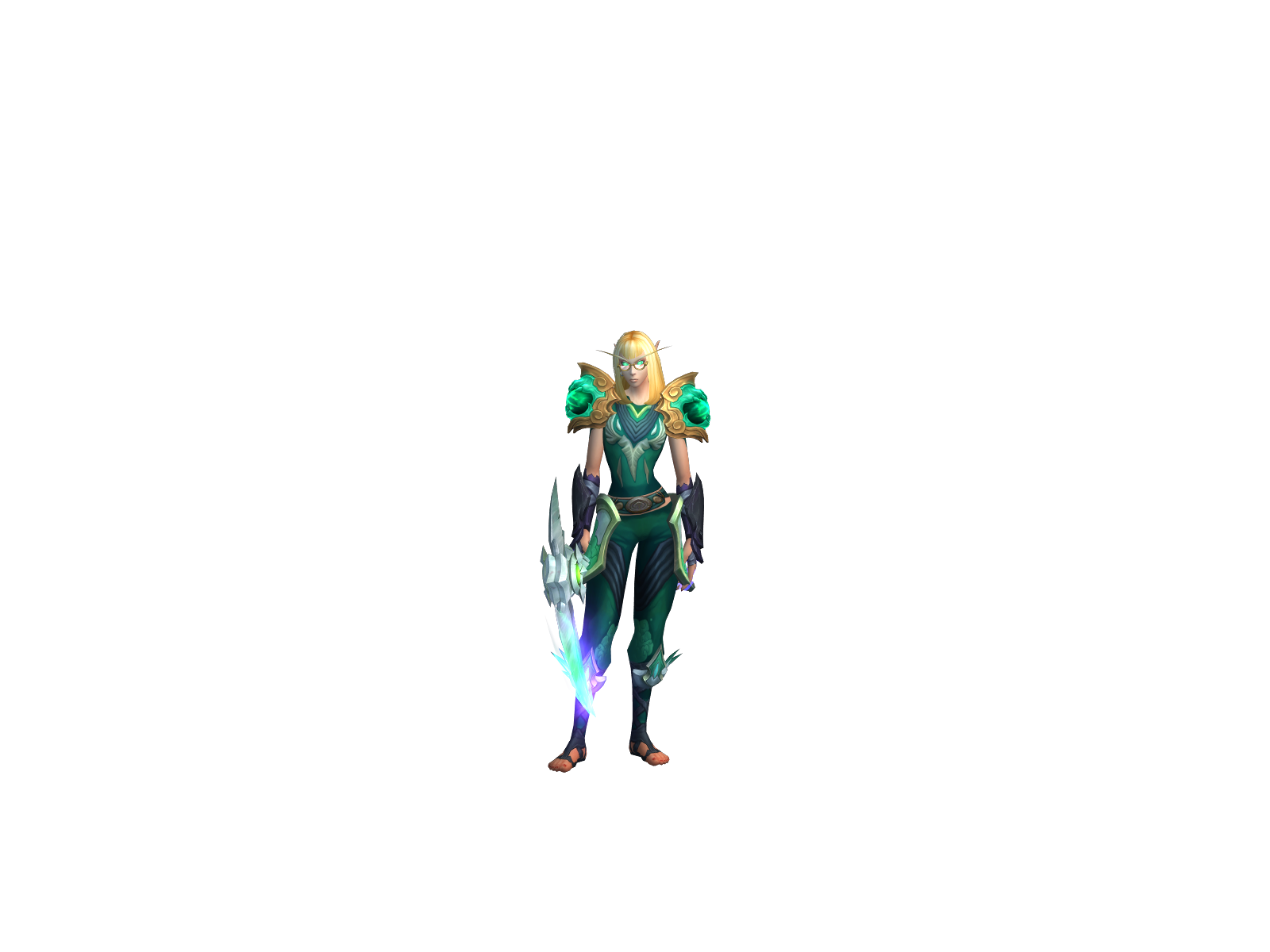 Ououo 3D character render