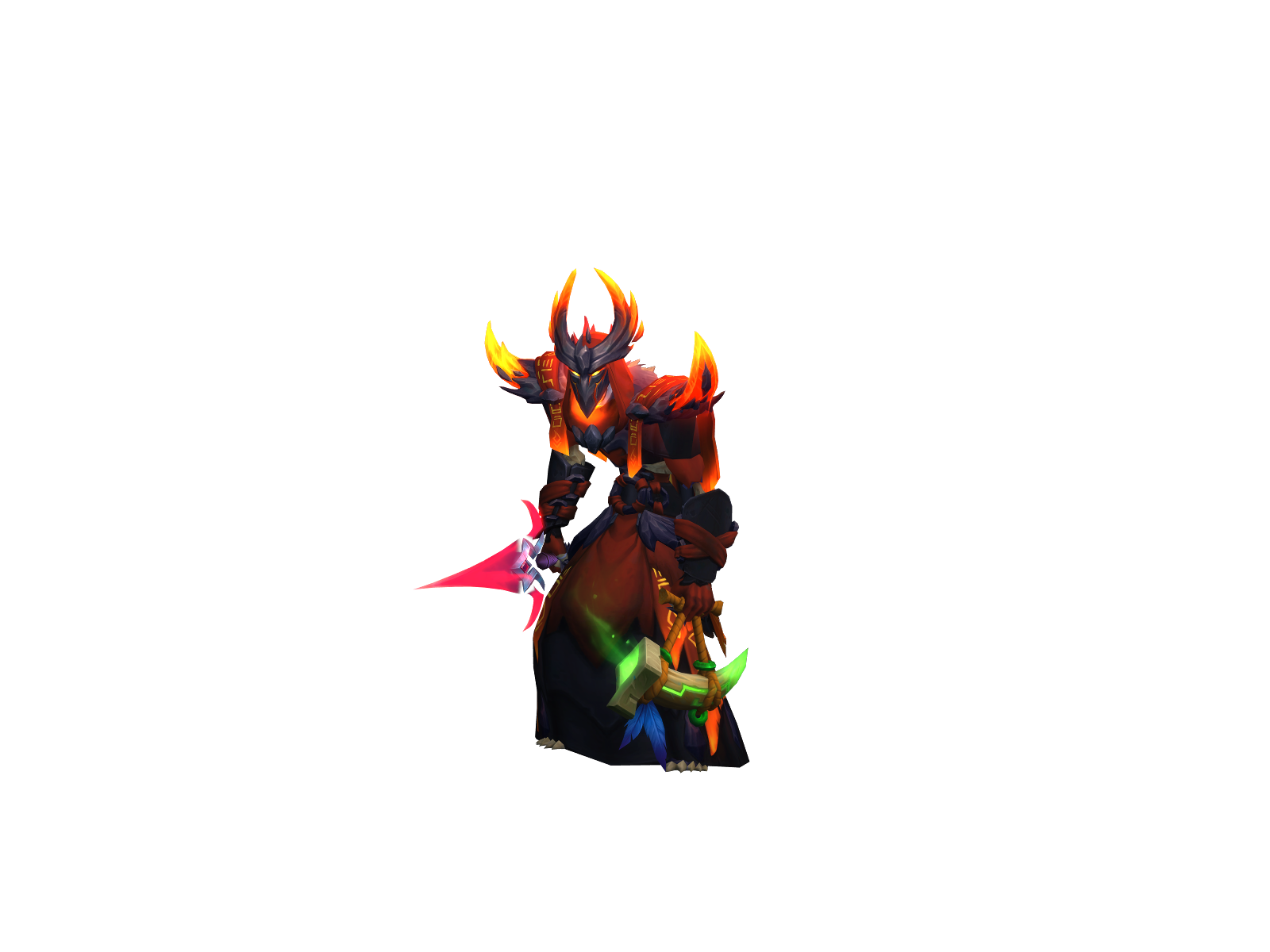 Mawli 3D character render