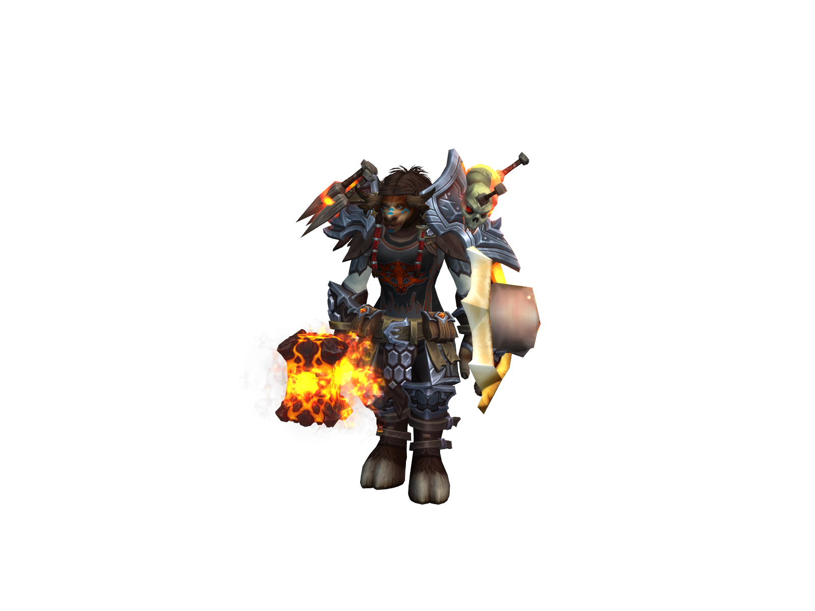 Mooñpq 3D character render