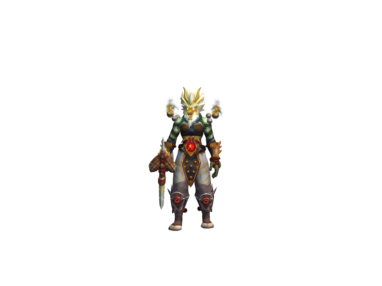 Agonaizer 3D character render