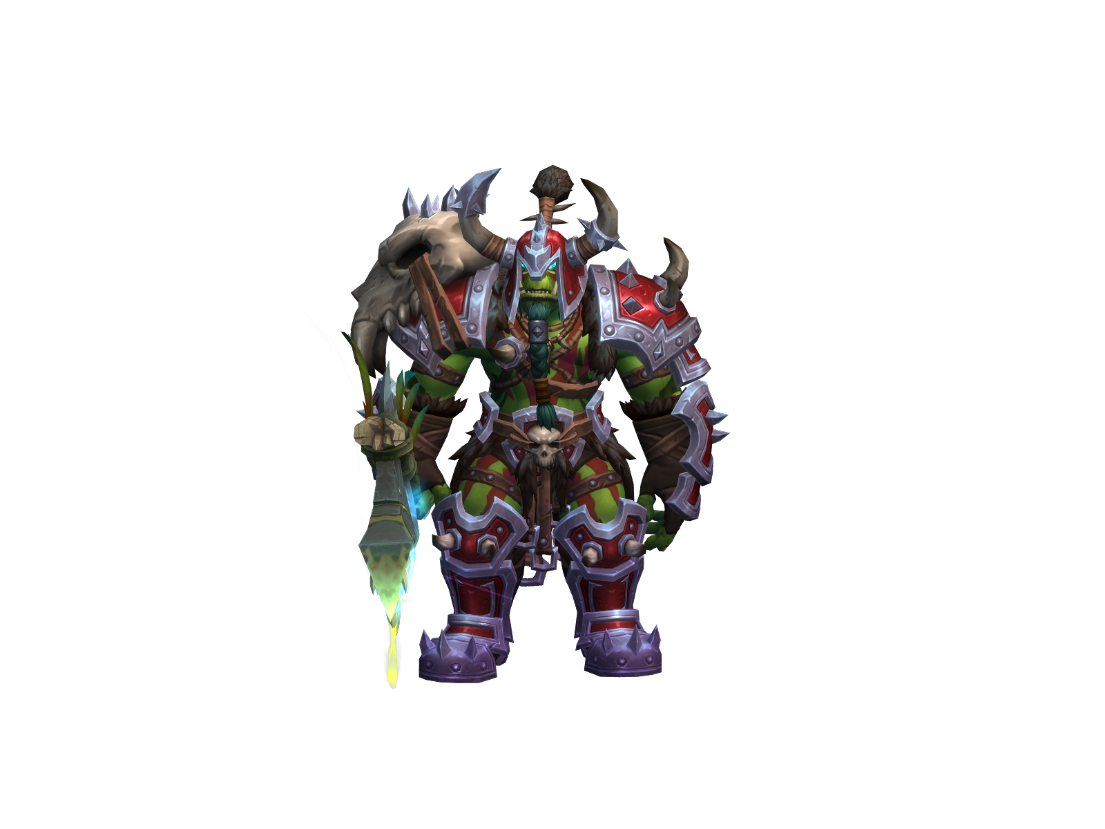 Twon 3D character render