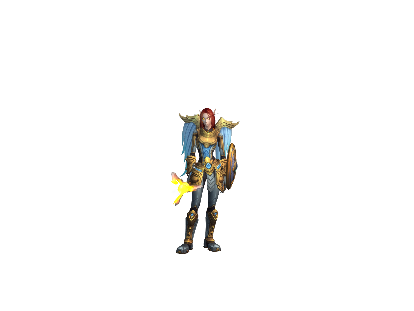 Healopitta 3D character render