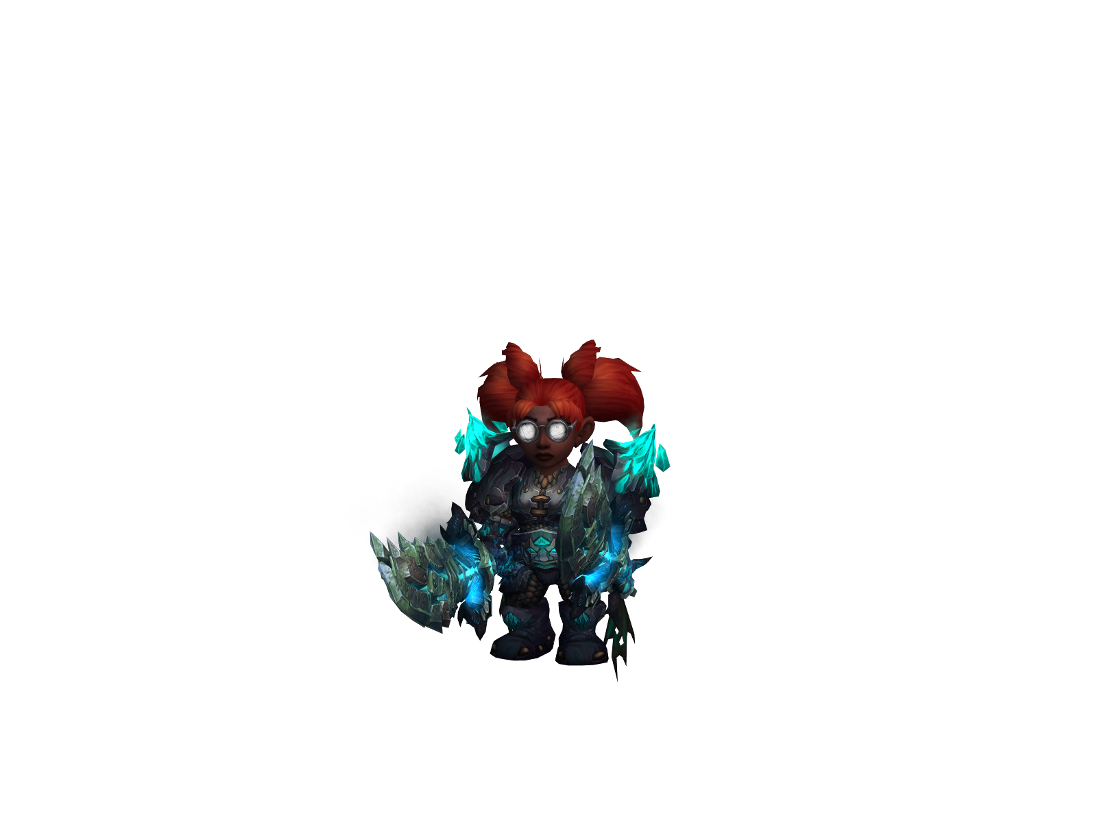 Deàdblondé 3D character render