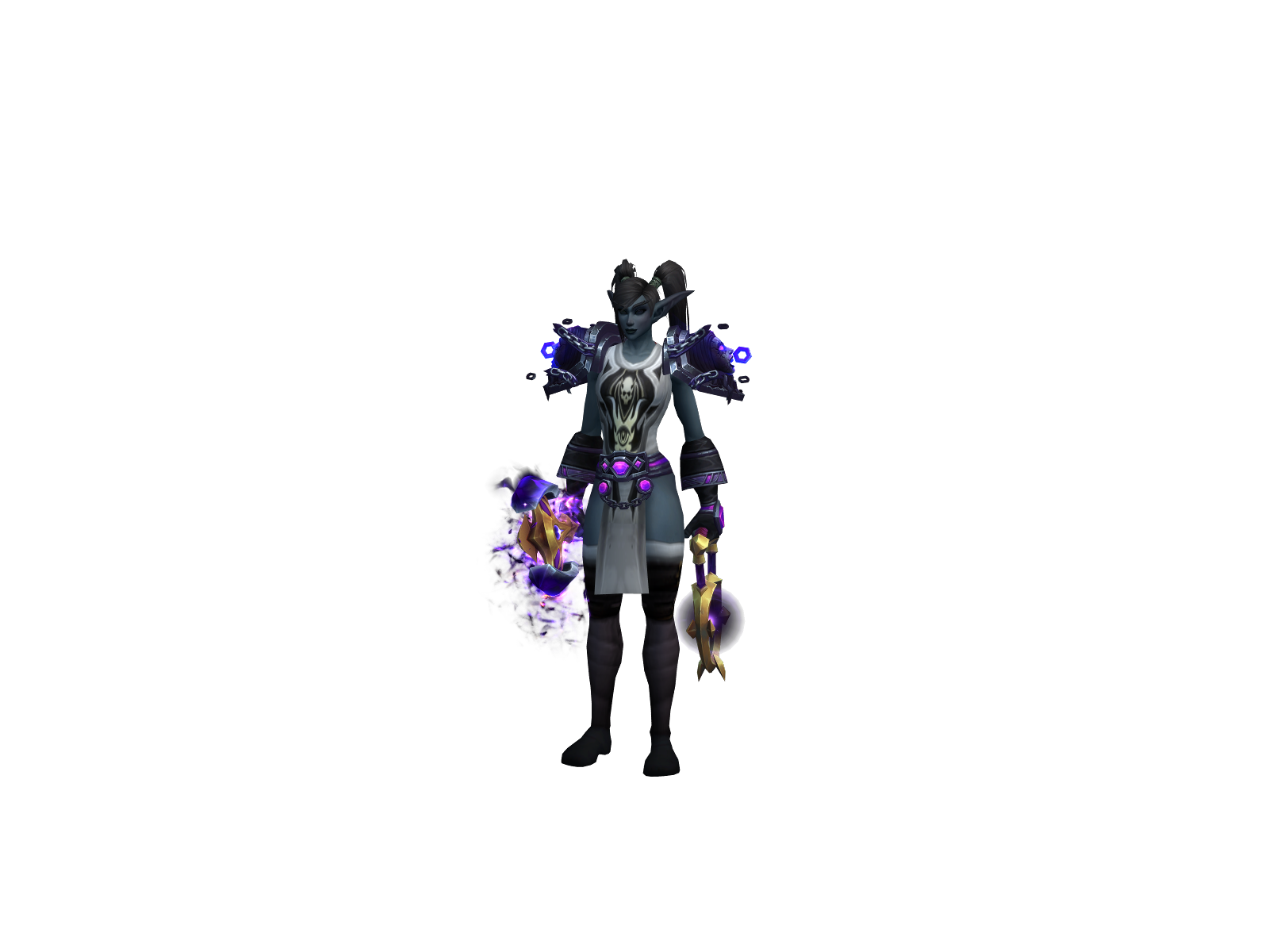 Azynd 3D character render