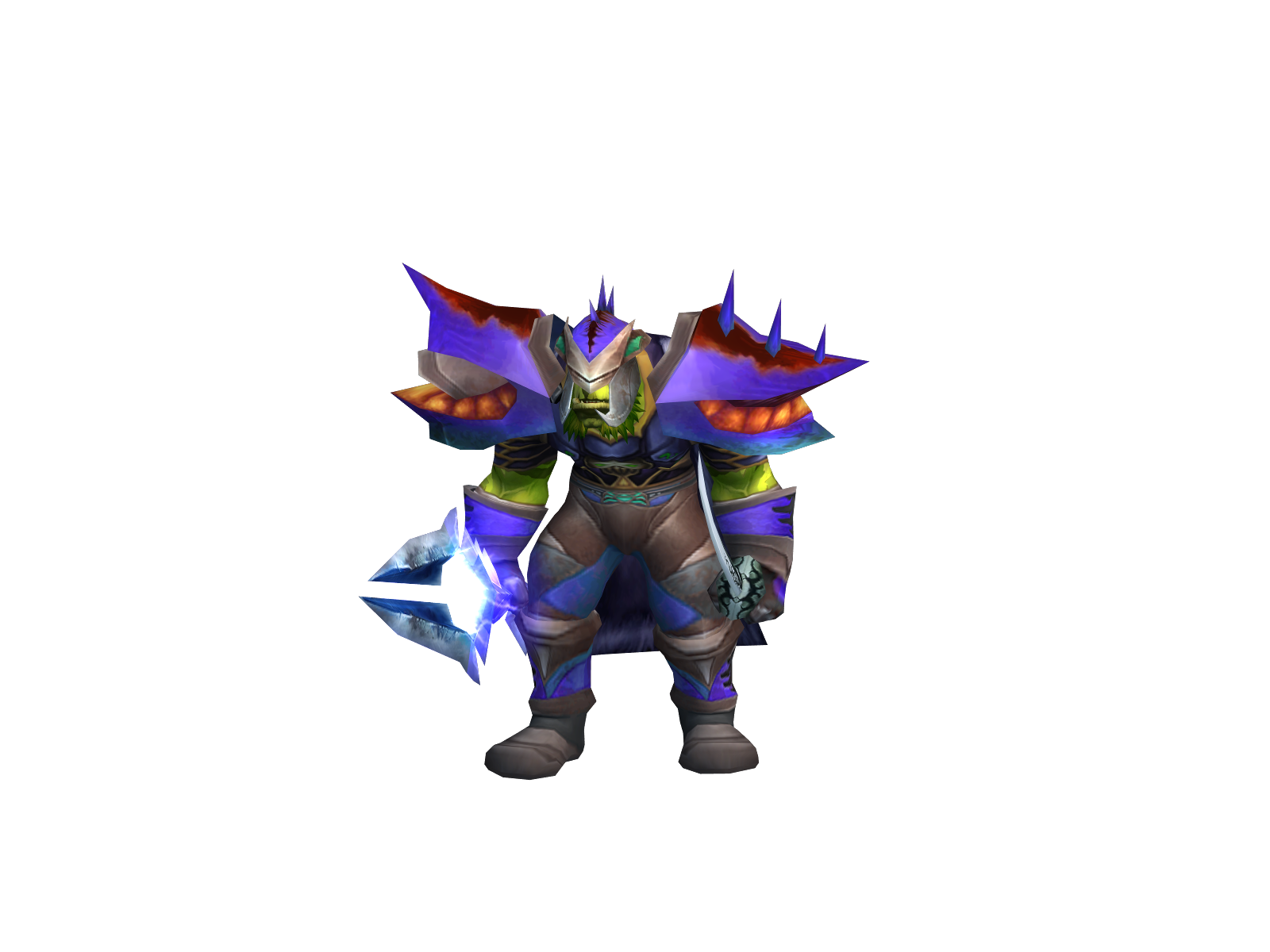 Corwind 3D character render