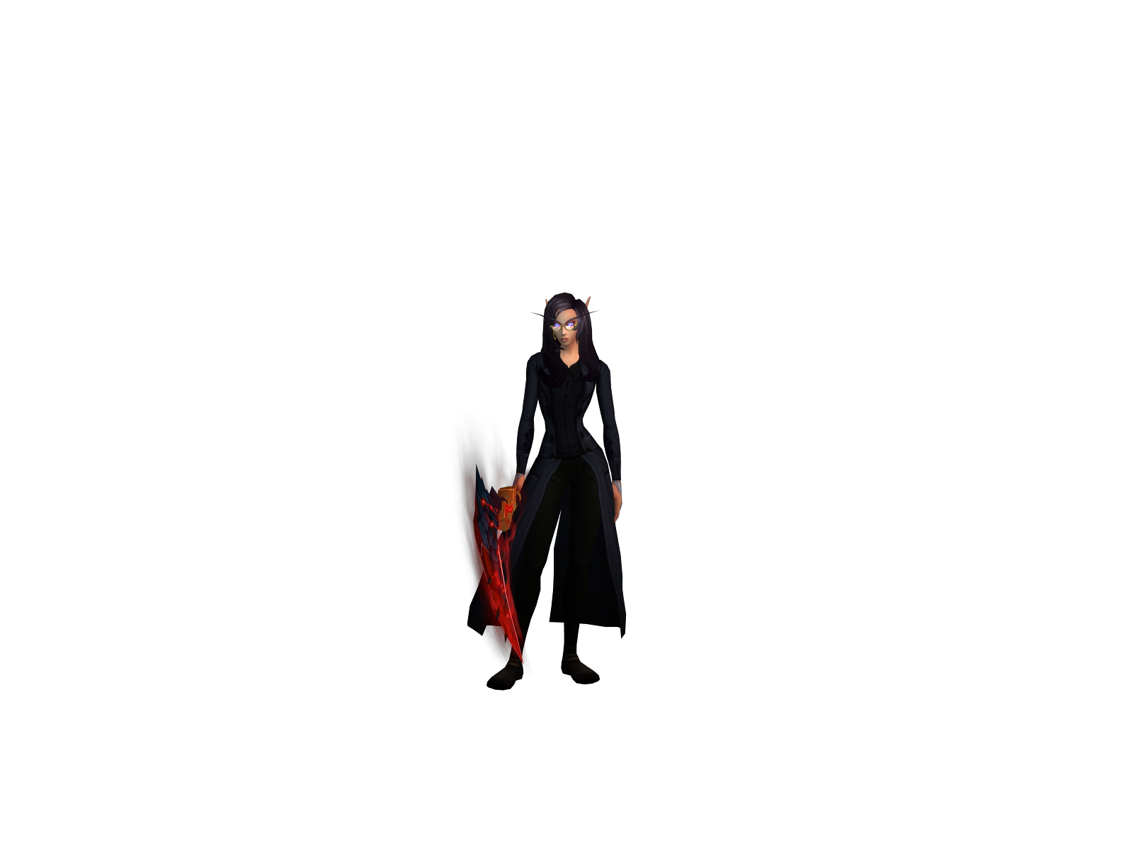 Nantrix 3D character render