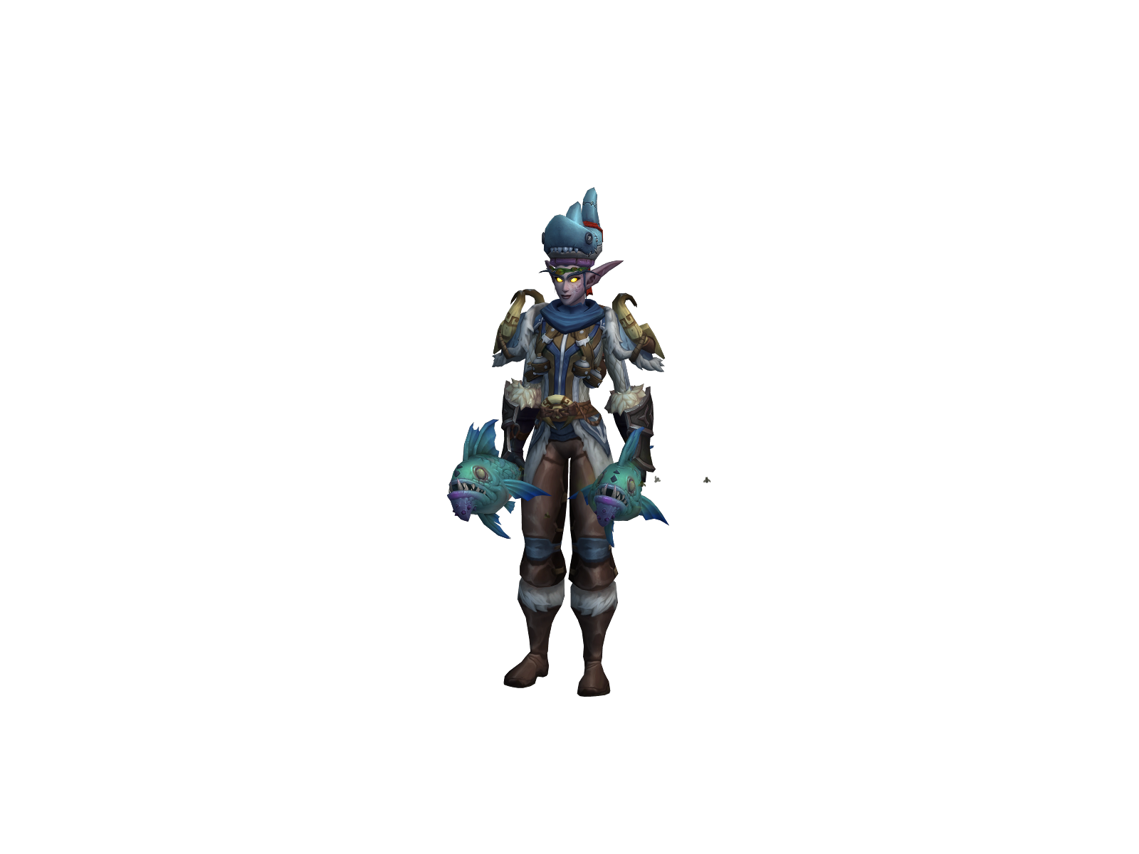 Nattenatnana 3D character render
