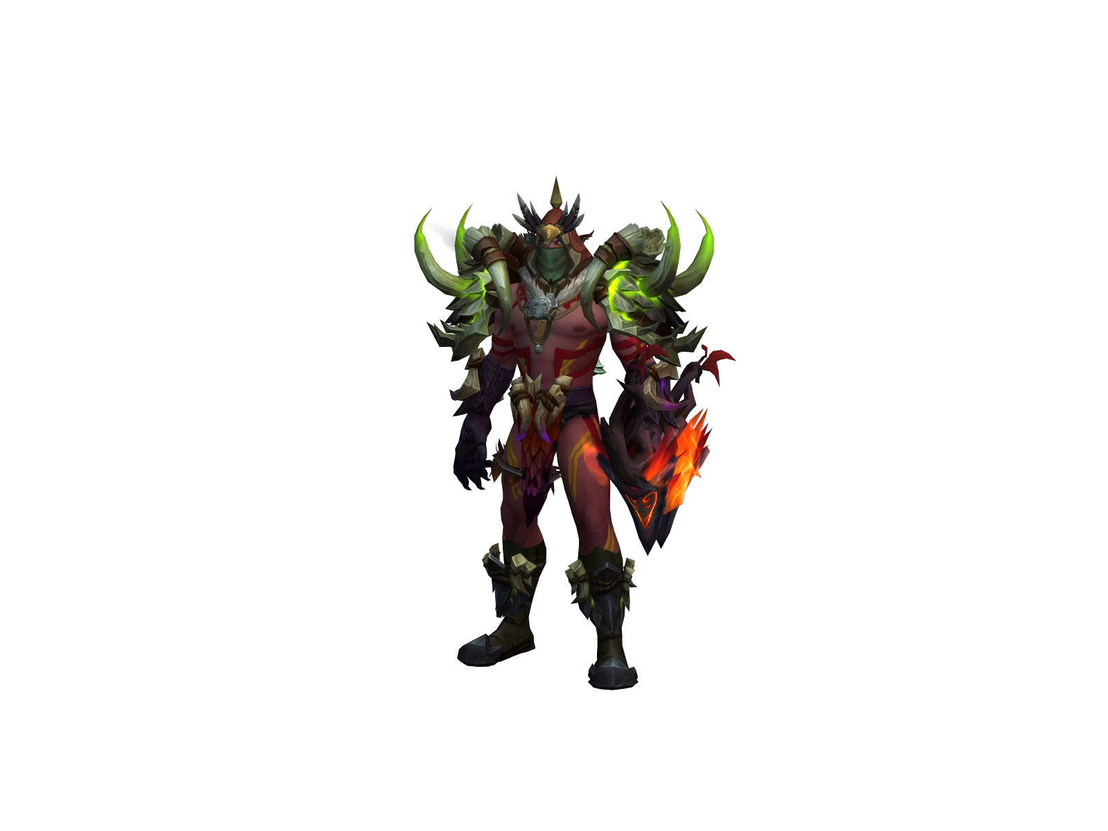 Posikja 3D character render