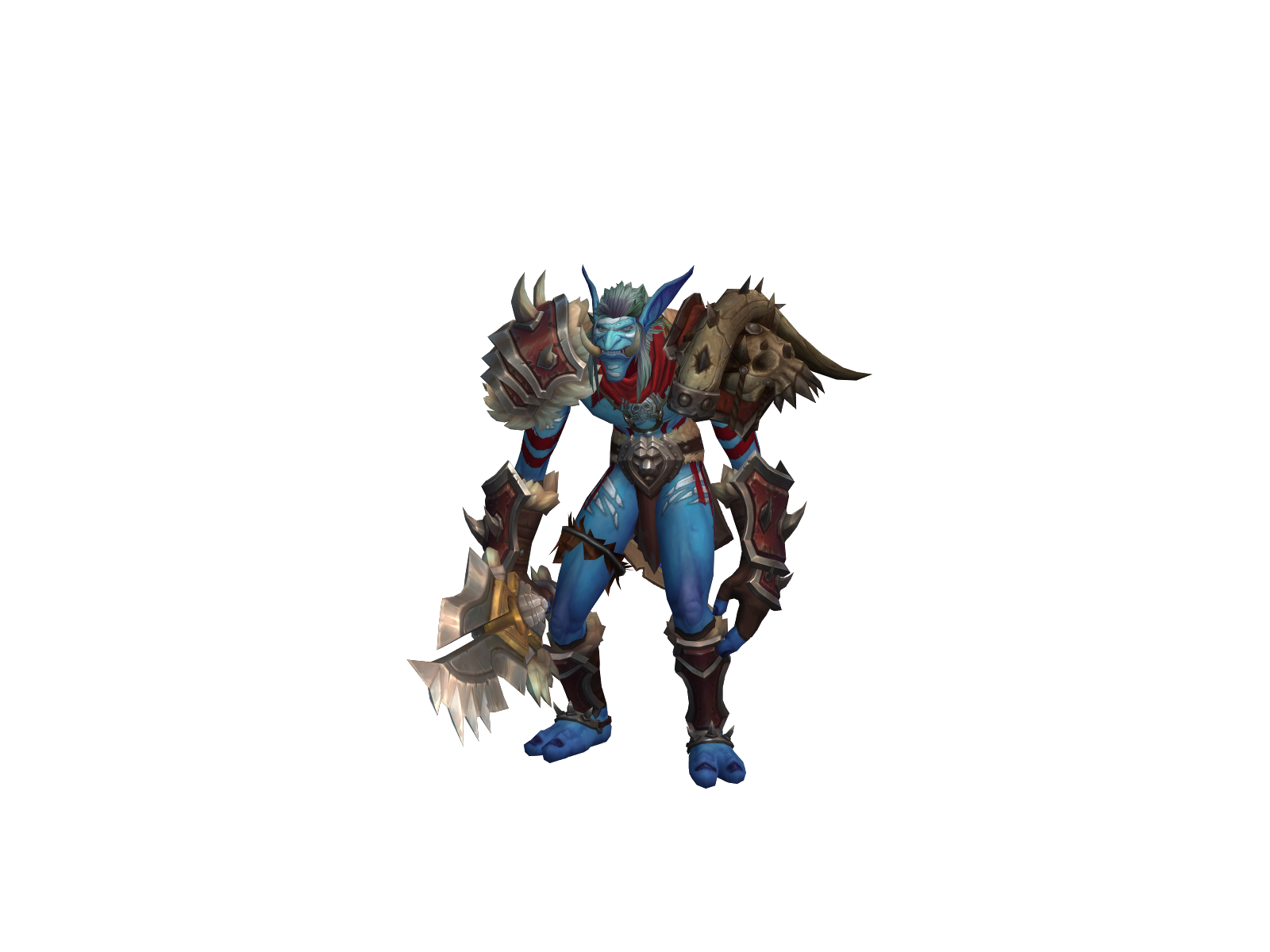 Barassie 3D character render