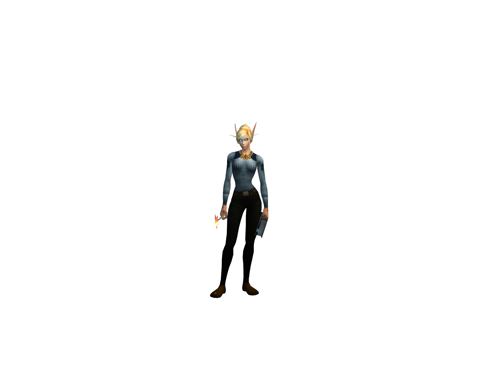 Ayunae 3D character render