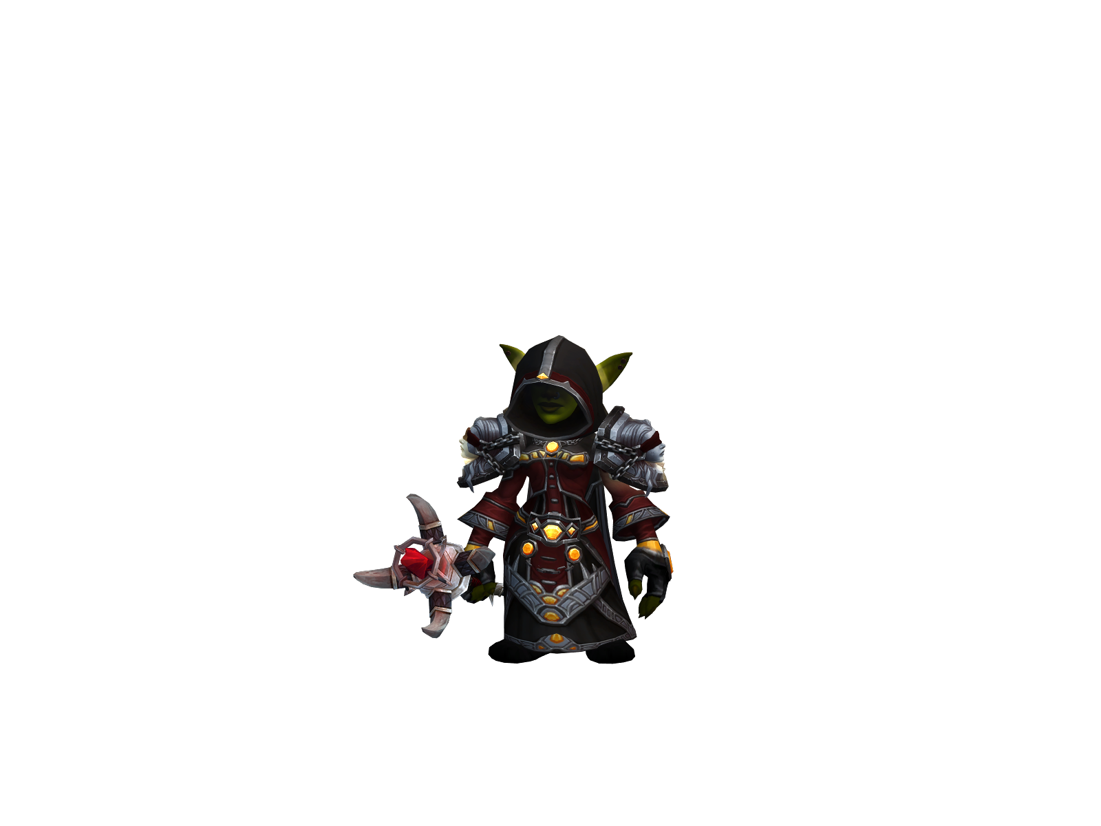 Miamídget 3D character render
