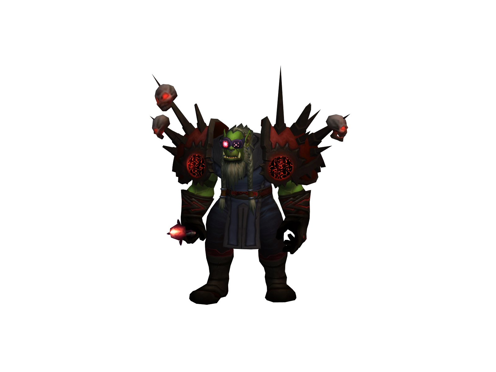 Frogwlk 3D character render