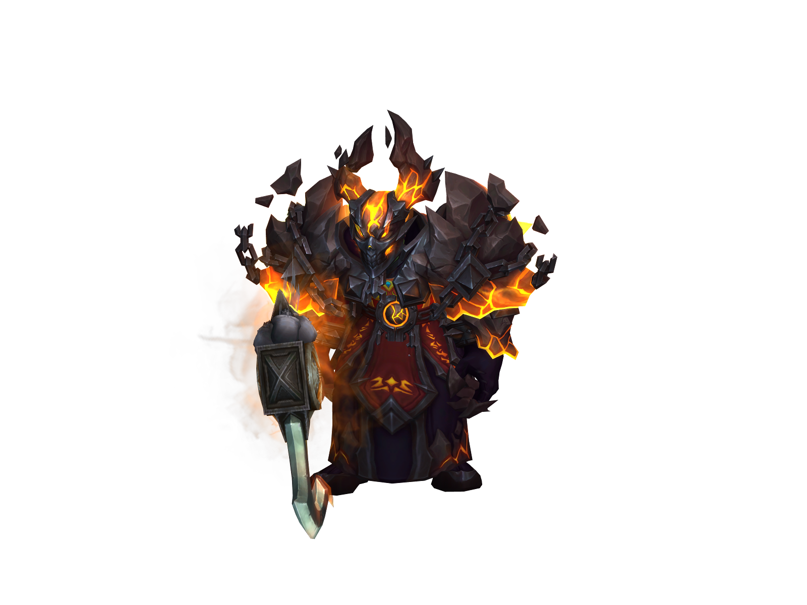 Bagrati 3D character render