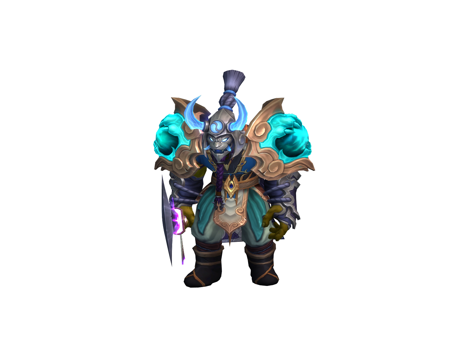 Almog 3D character render