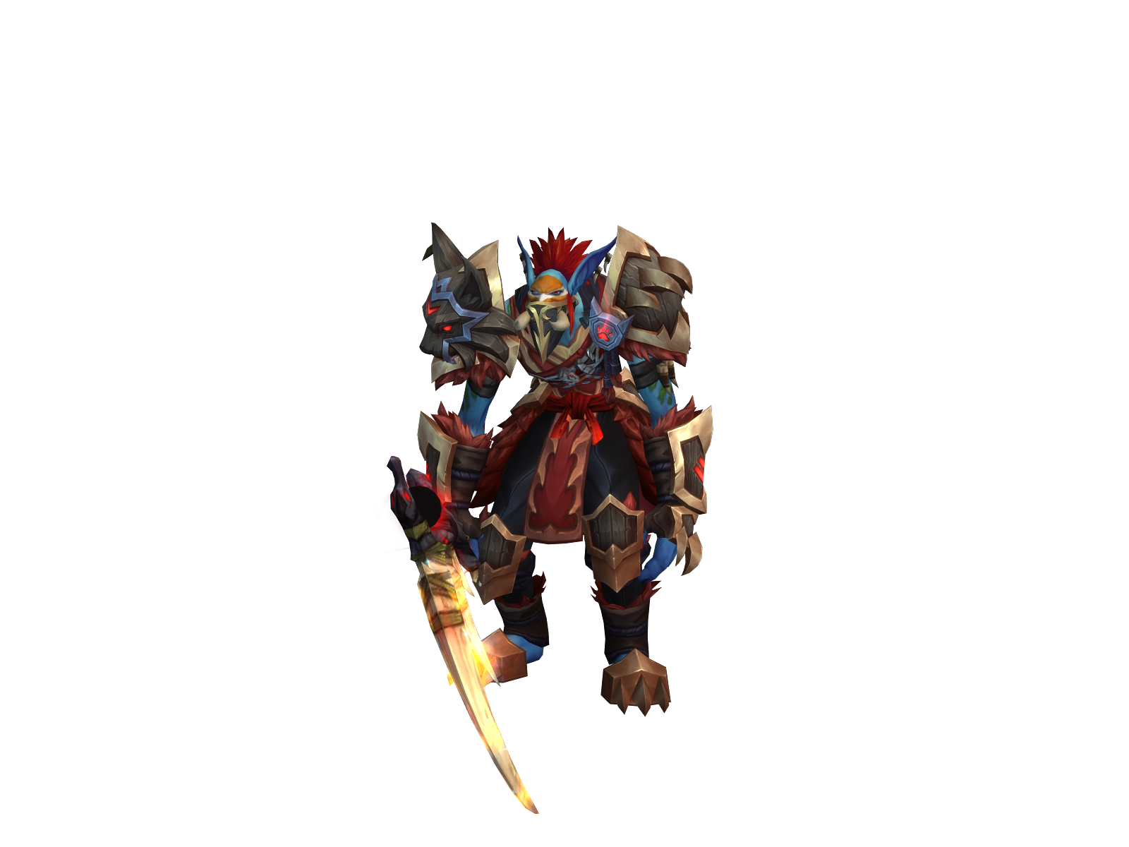 Boorkio 3D character render