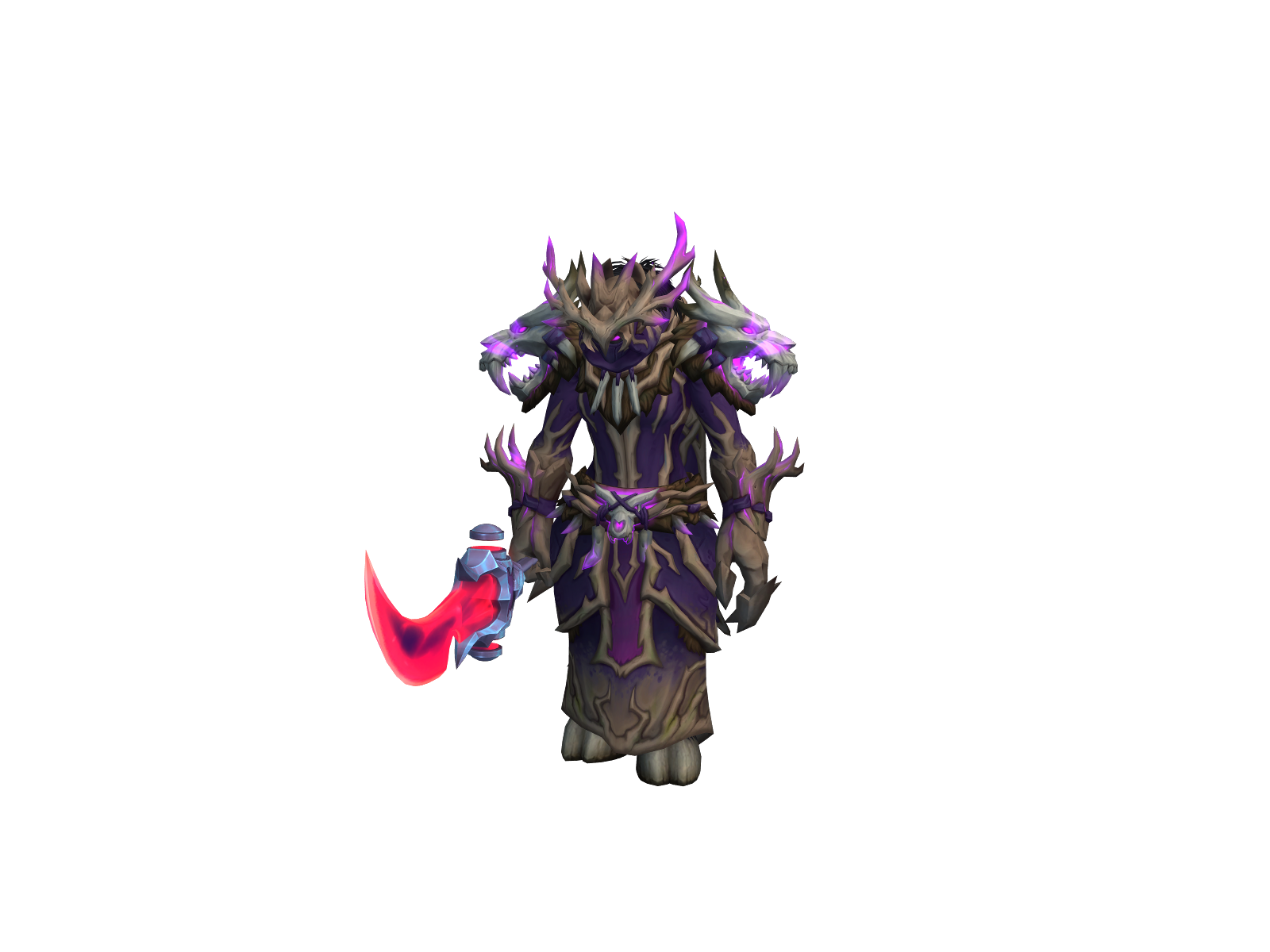 Mukapchic 3D character render