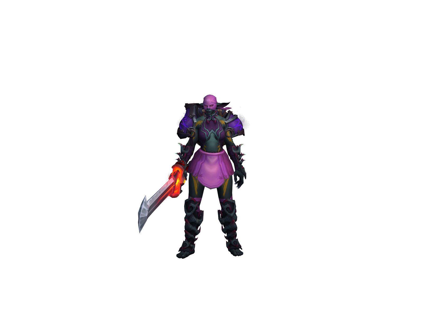 Ungazug 3D character render
